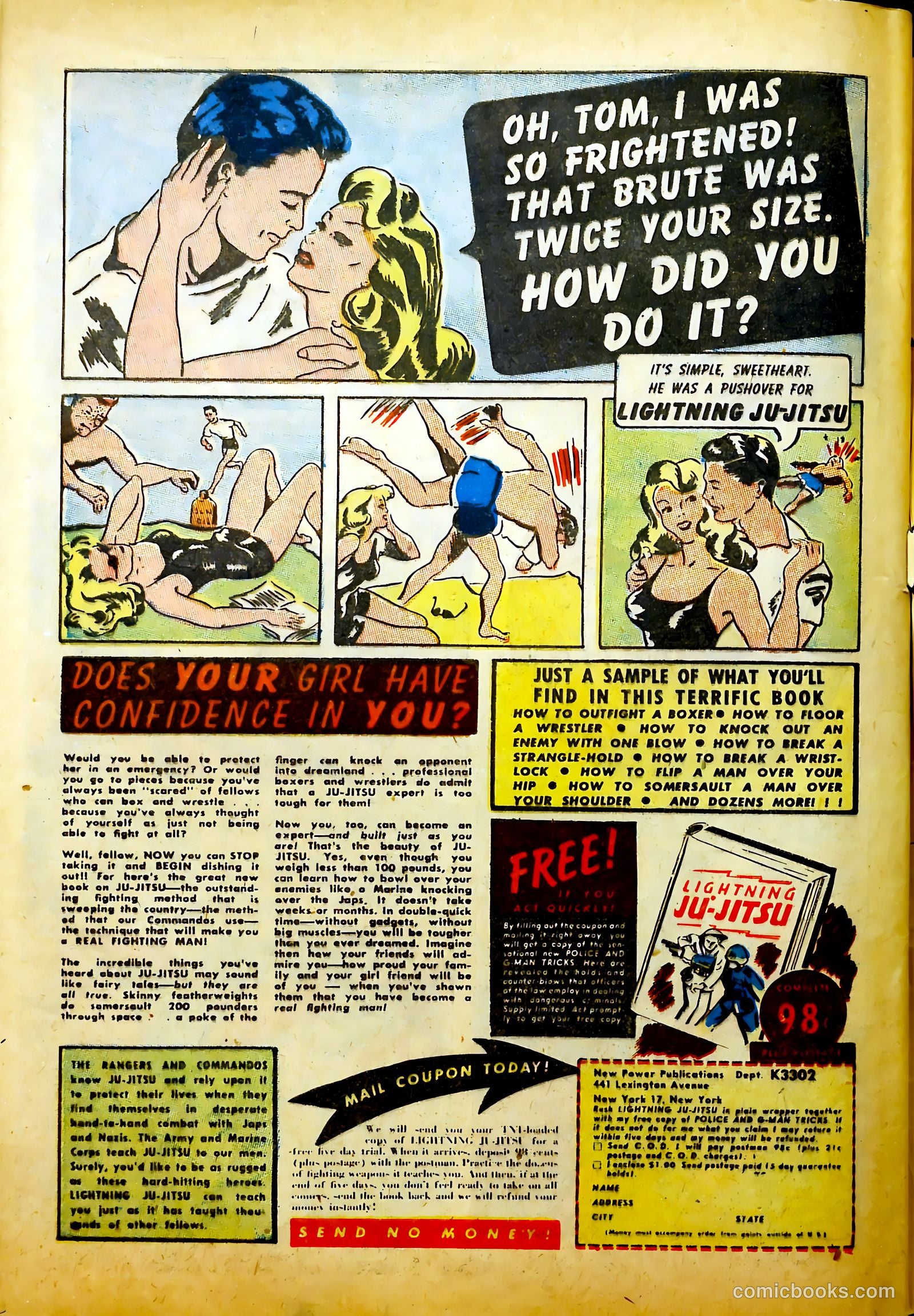 Prize Comics #50 (1940) — page 50 of 52