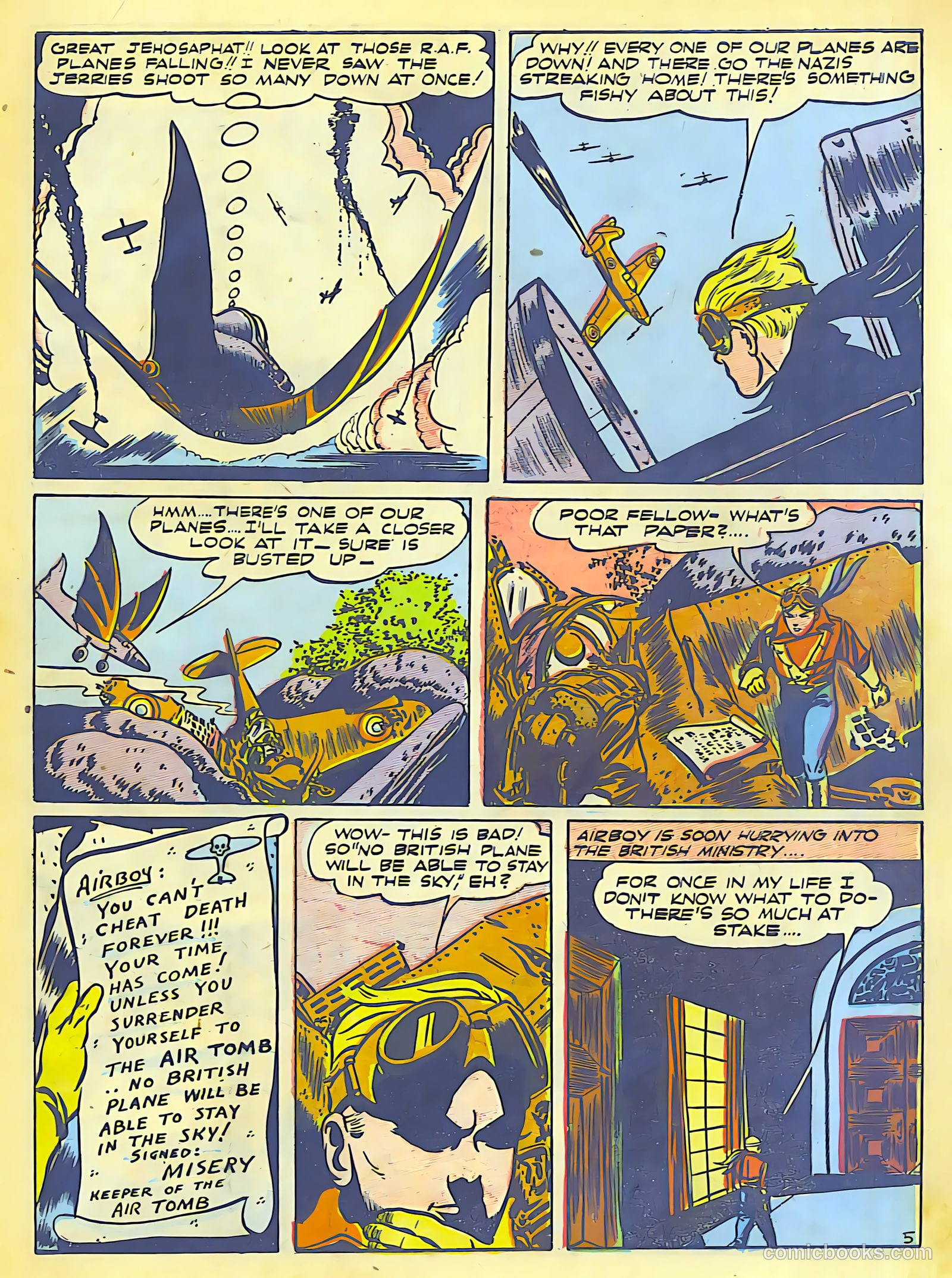 Air Fighters Comics #12 (1943) — page 7 of 68
