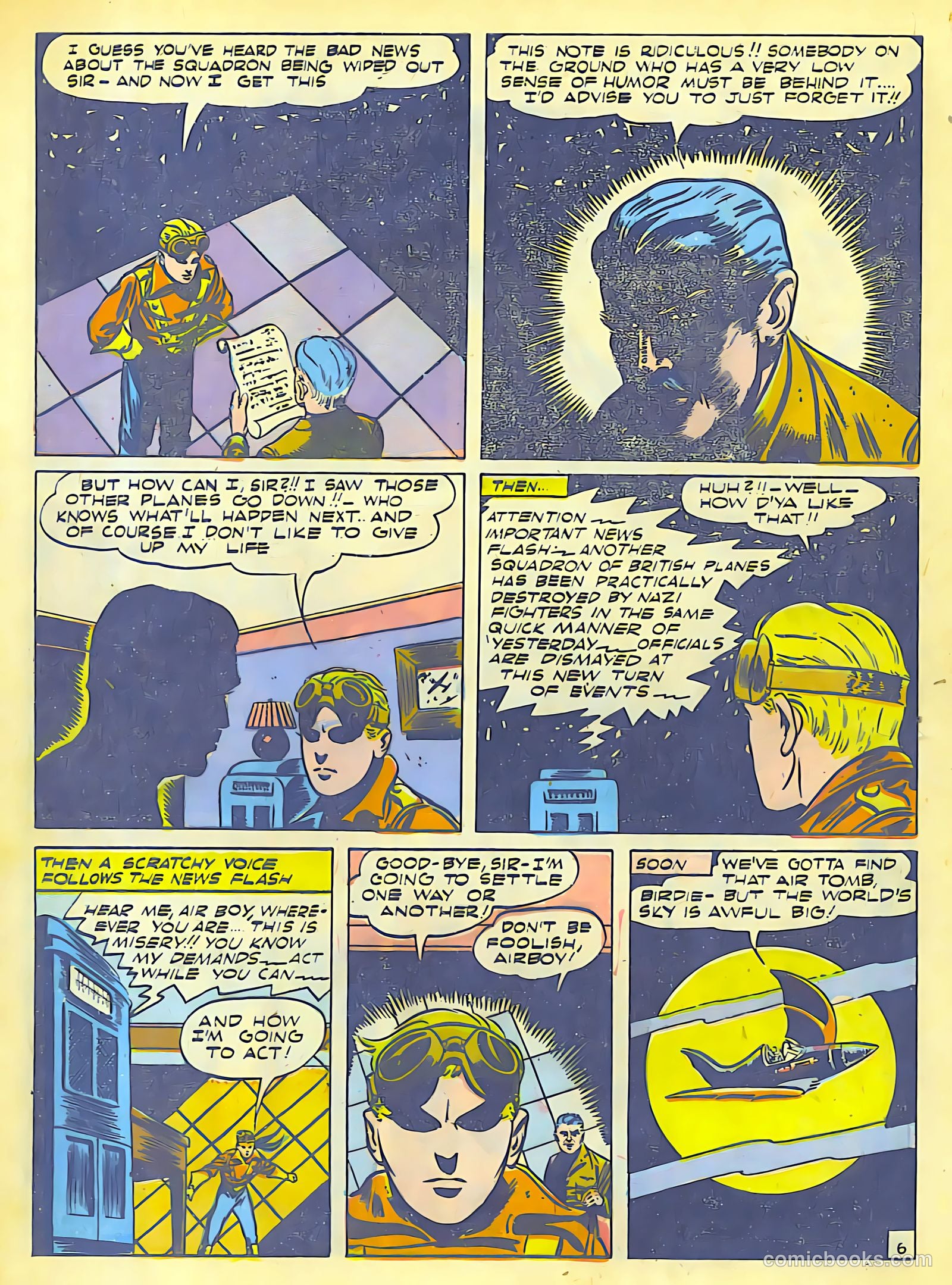 Air Fighters Comics #12 (1943) — page 8 of 68