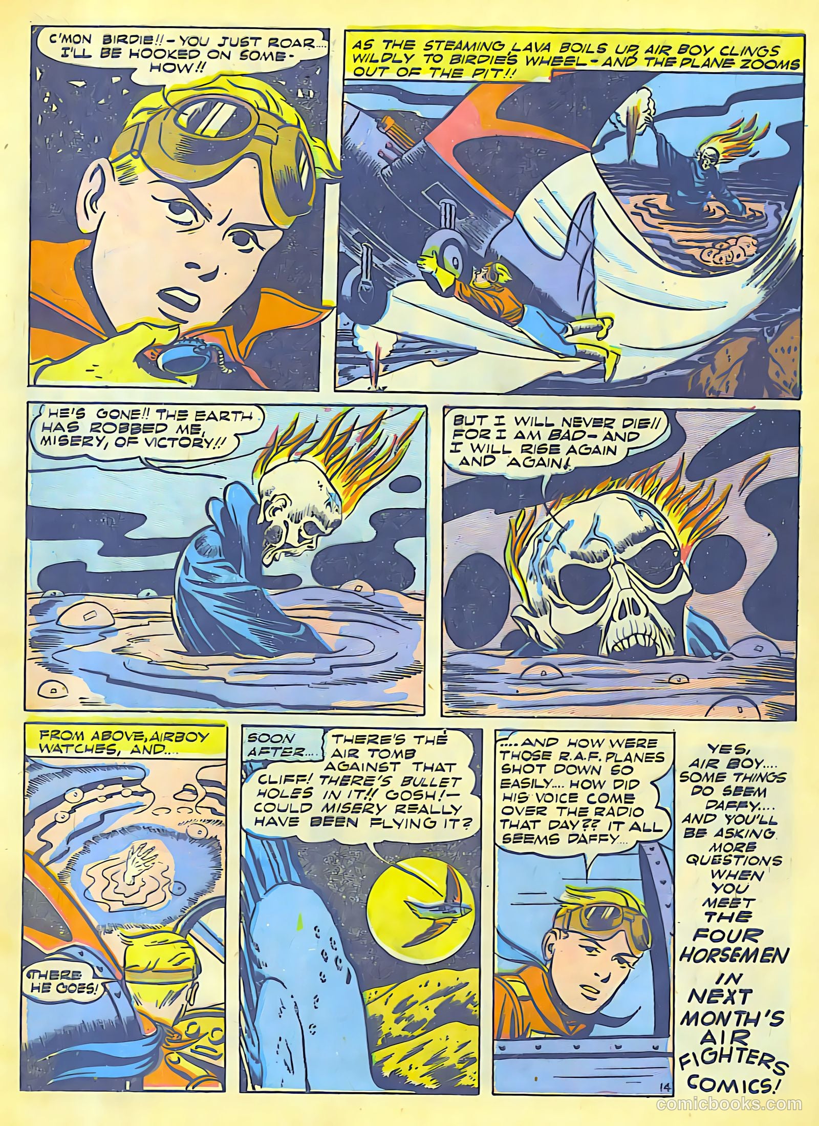 Air Fighters Comics #12 (1943) — page 16 of 68