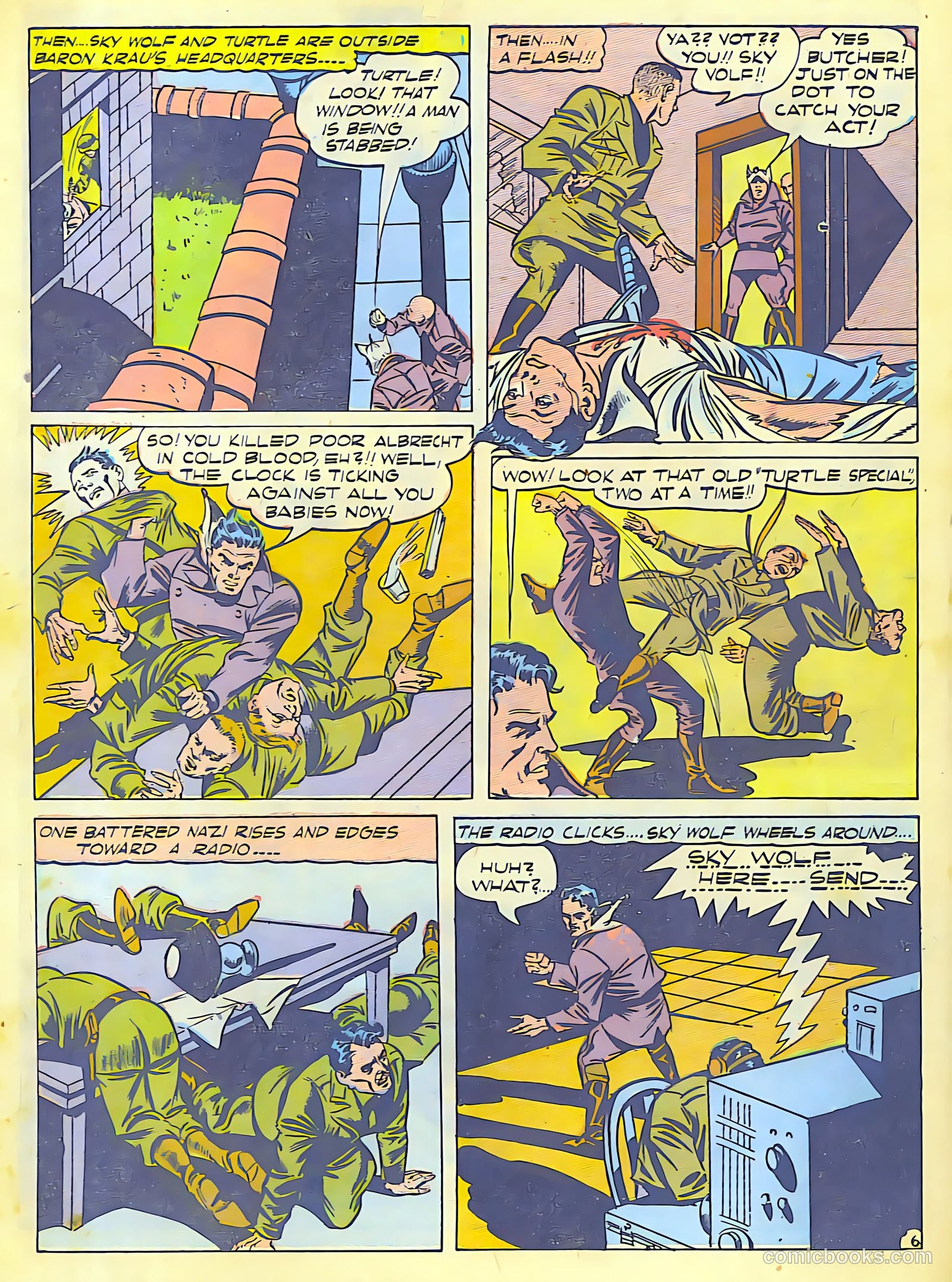 Air Fighters Comics #12 (1943) — page 22 of 68
