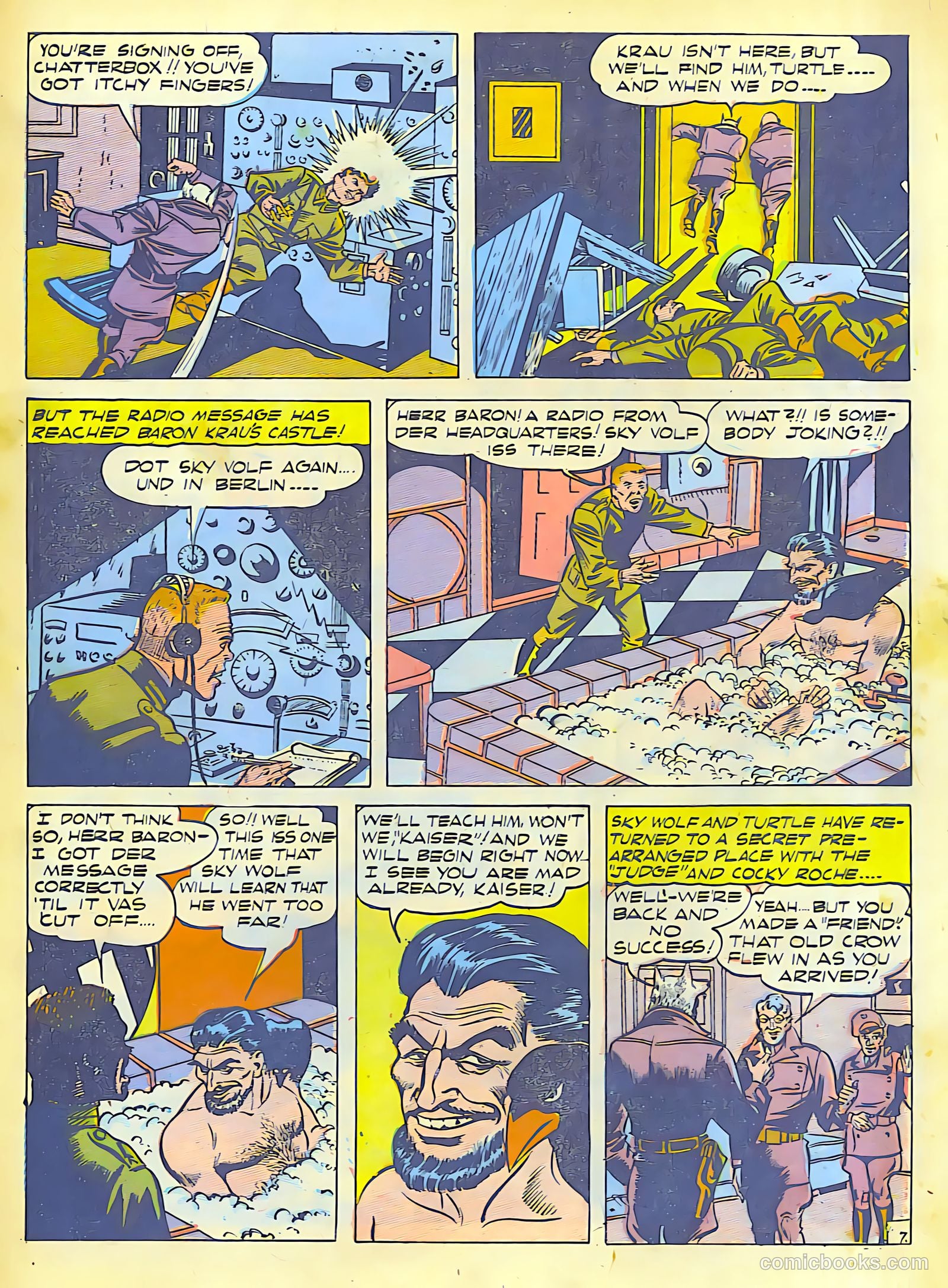 Air Fighters Comics #12 (1943) — page 23 of 68
