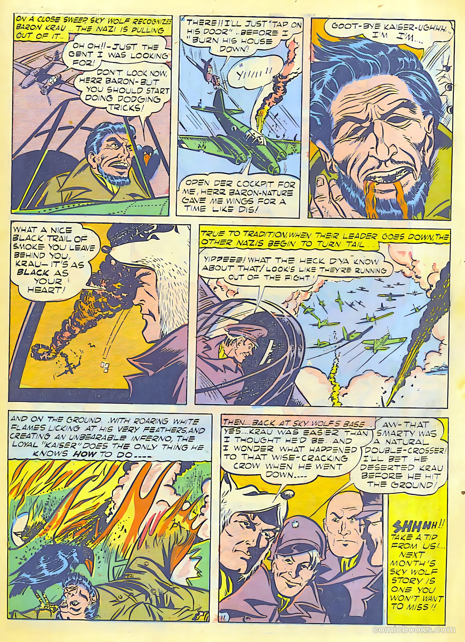 Air Fighters Comics #12 (1943) — page 27 of 68