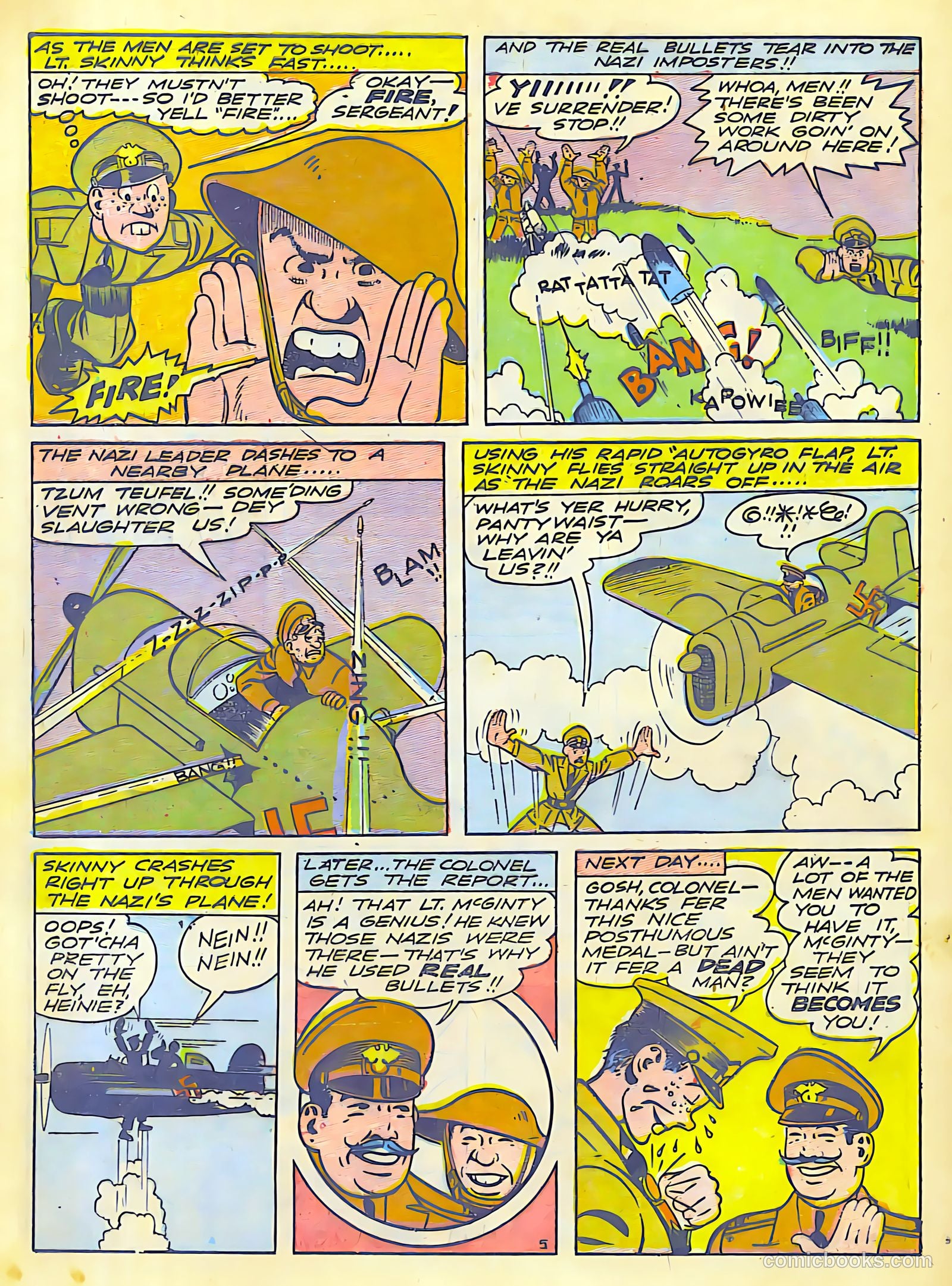 Air Fighters Comics #12 (1943) — page 32 of 68