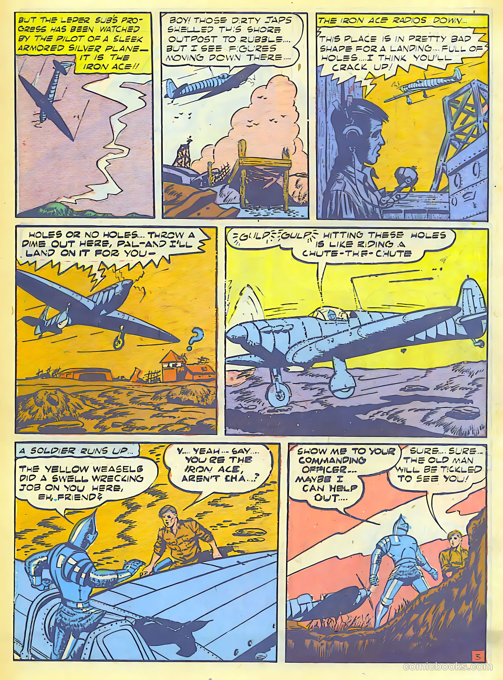 Air Fighters Comics #12 (1943) — page 35 of 68