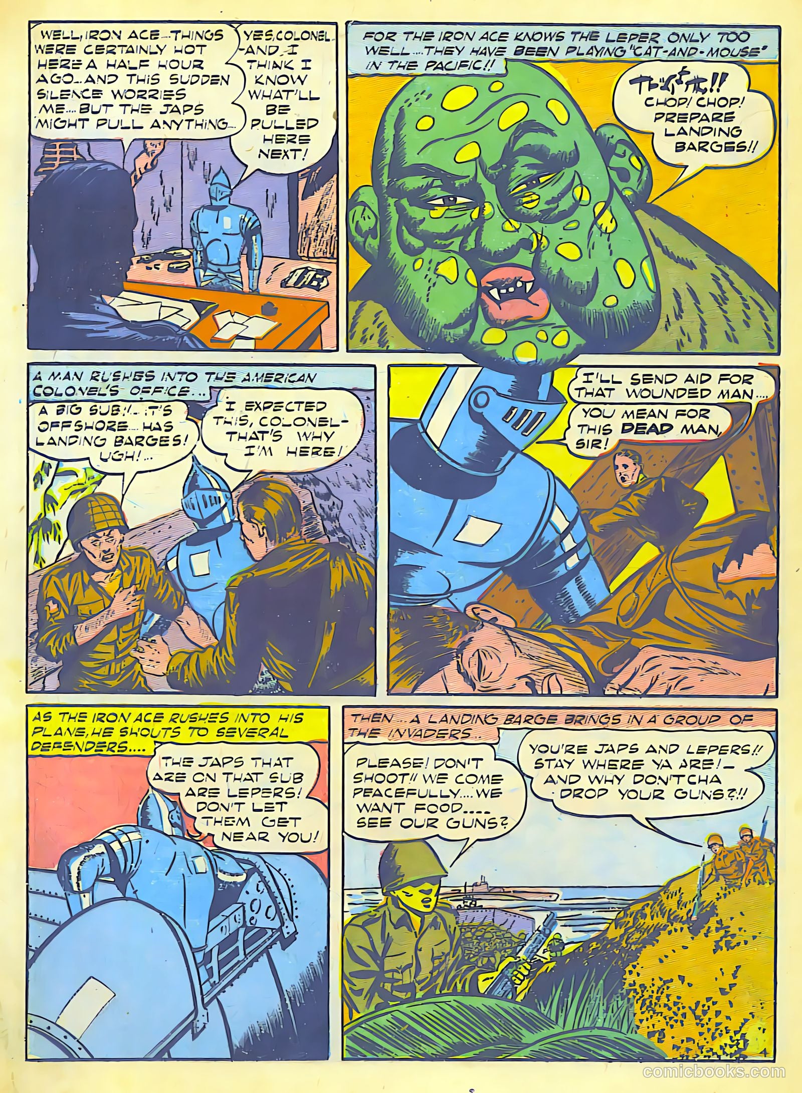 Air Fighters Comics #12 (1943) — page 36 of 68