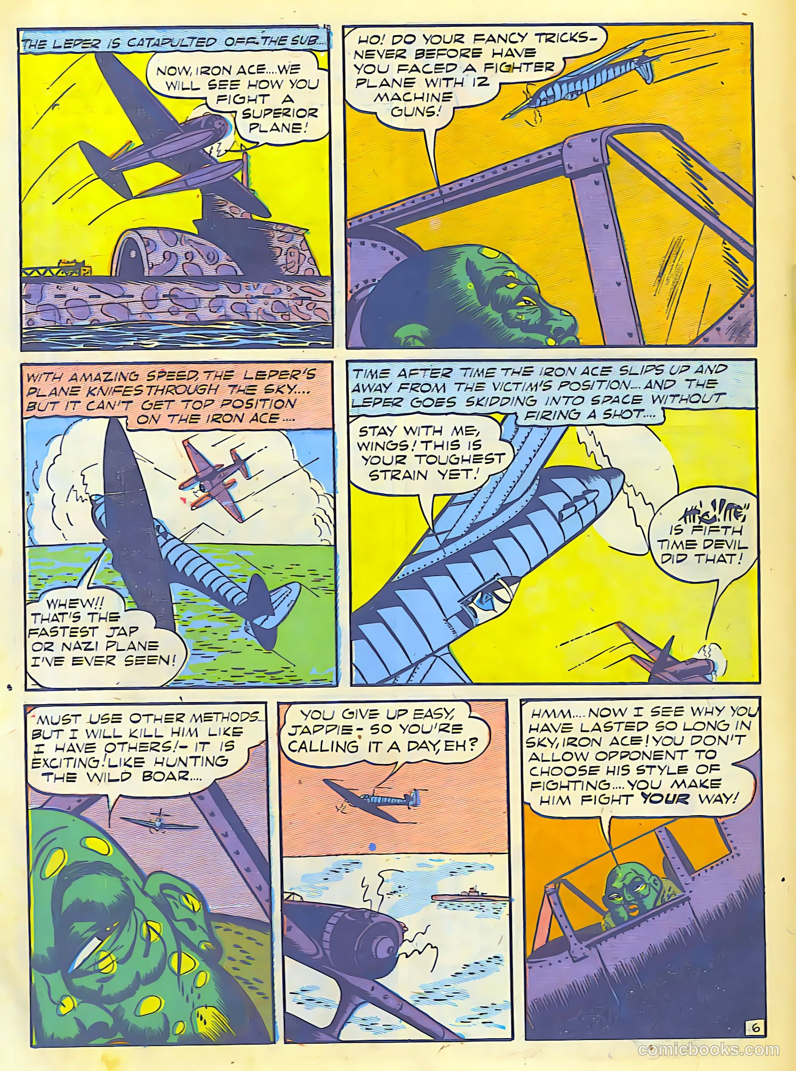 Air Fighters Comics #12 (1943) — page 38 of 68