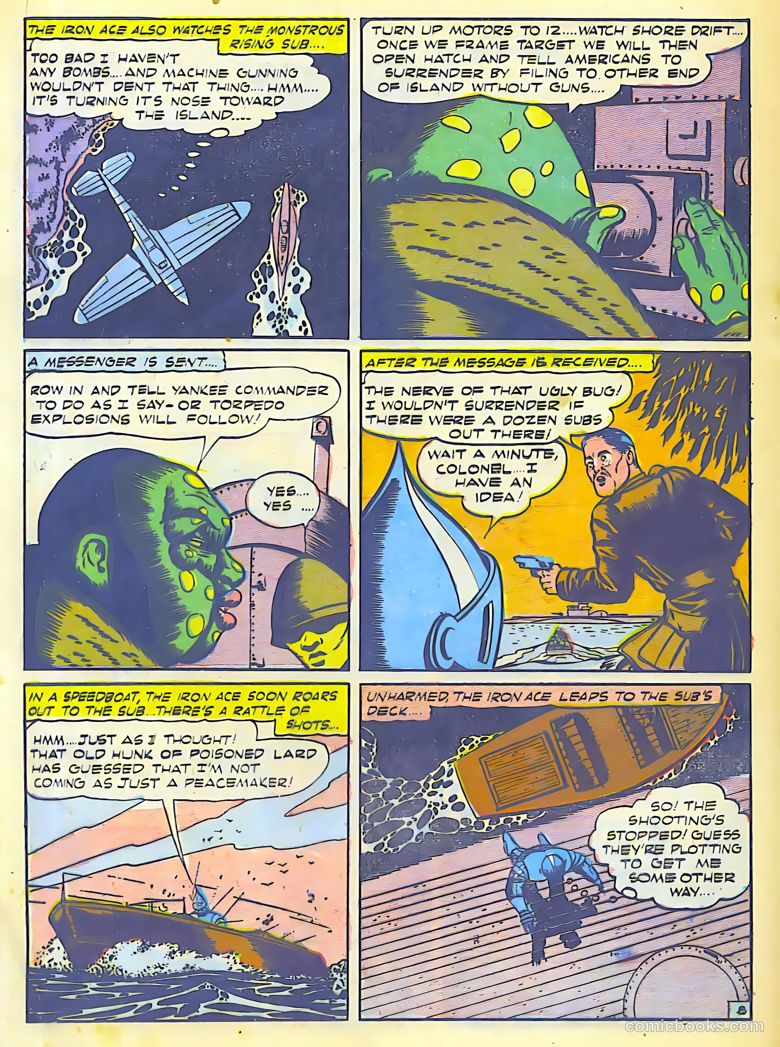 Air Fighters Comics #12 (1943) — page 40 of 68