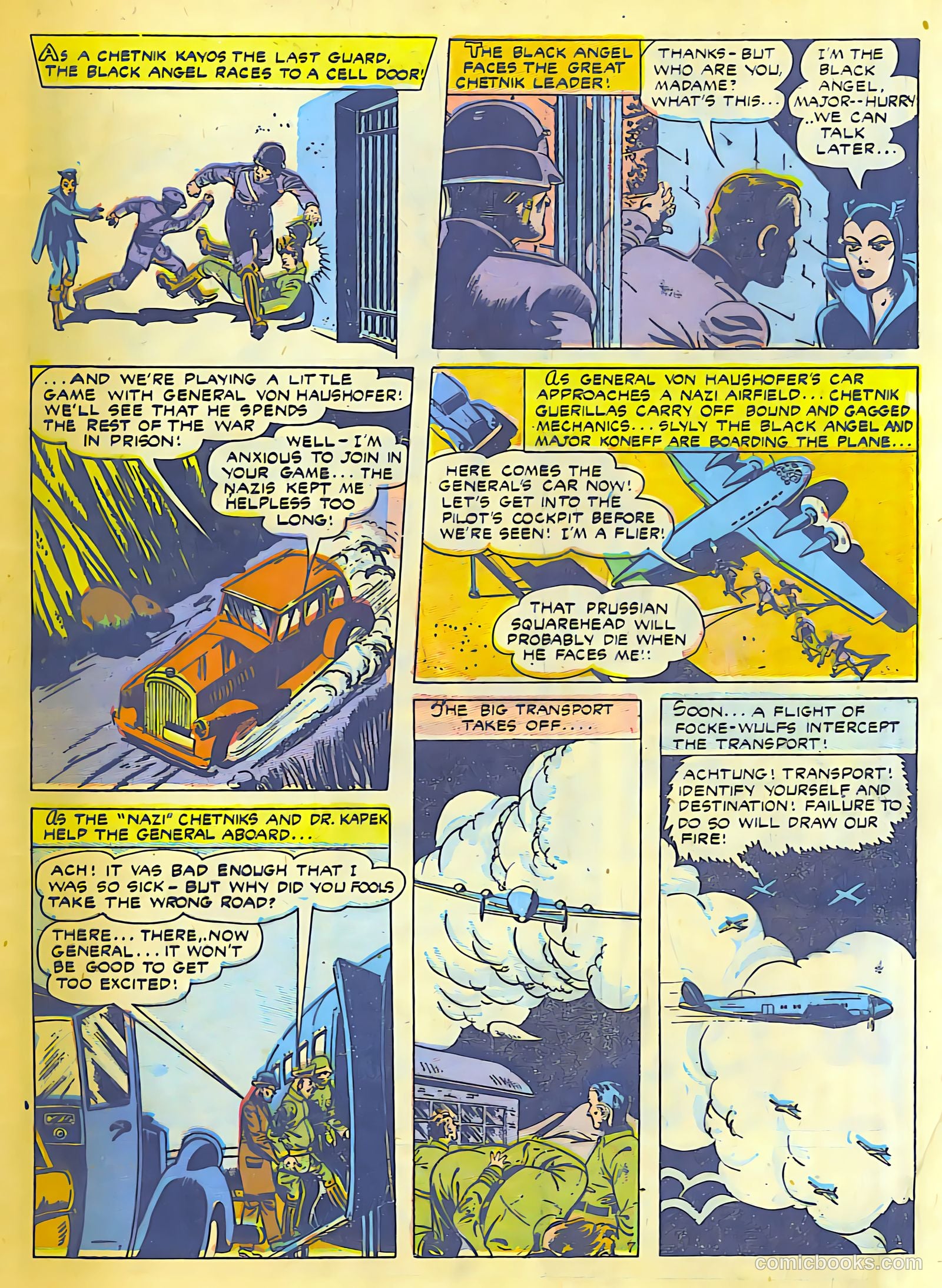 Air Fighters Comics #12 (1943) — page 57 of 68