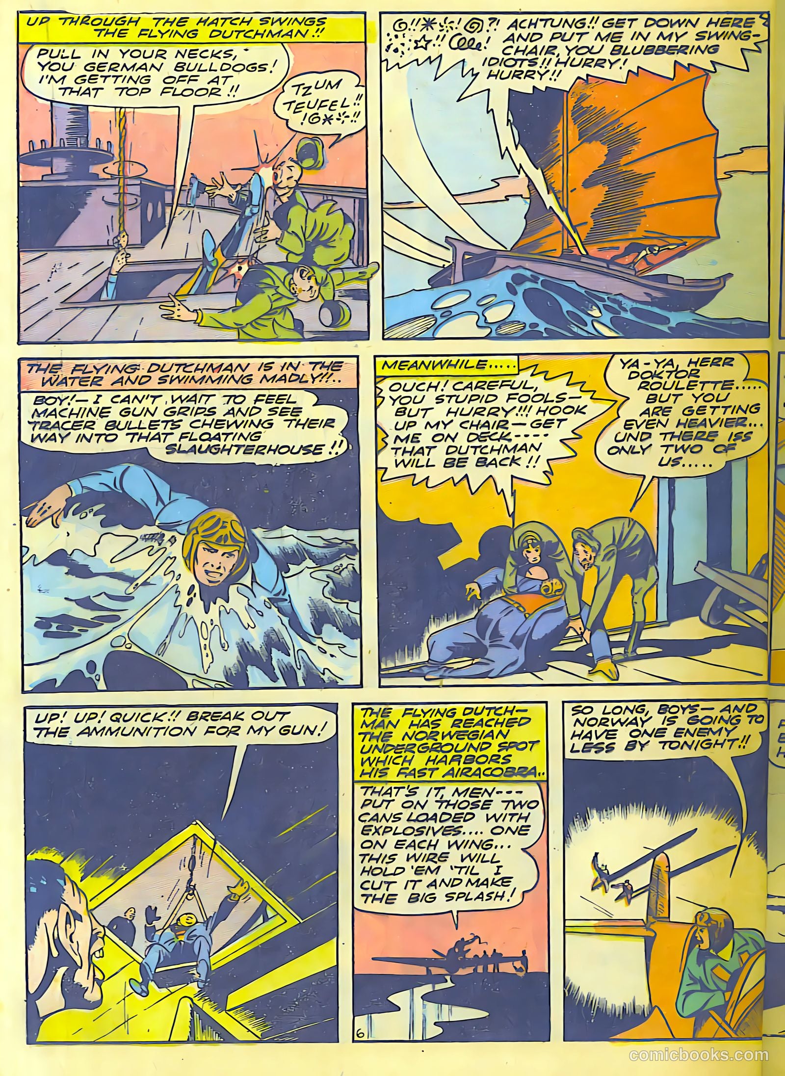 Air Fighters Comics #12 (1943) — page 64 of 68