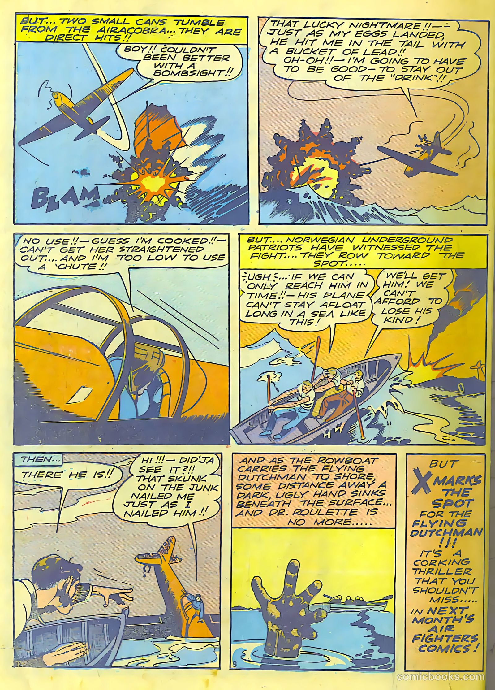 Air Fighters Comics #12 (1943) — page 66 of 68