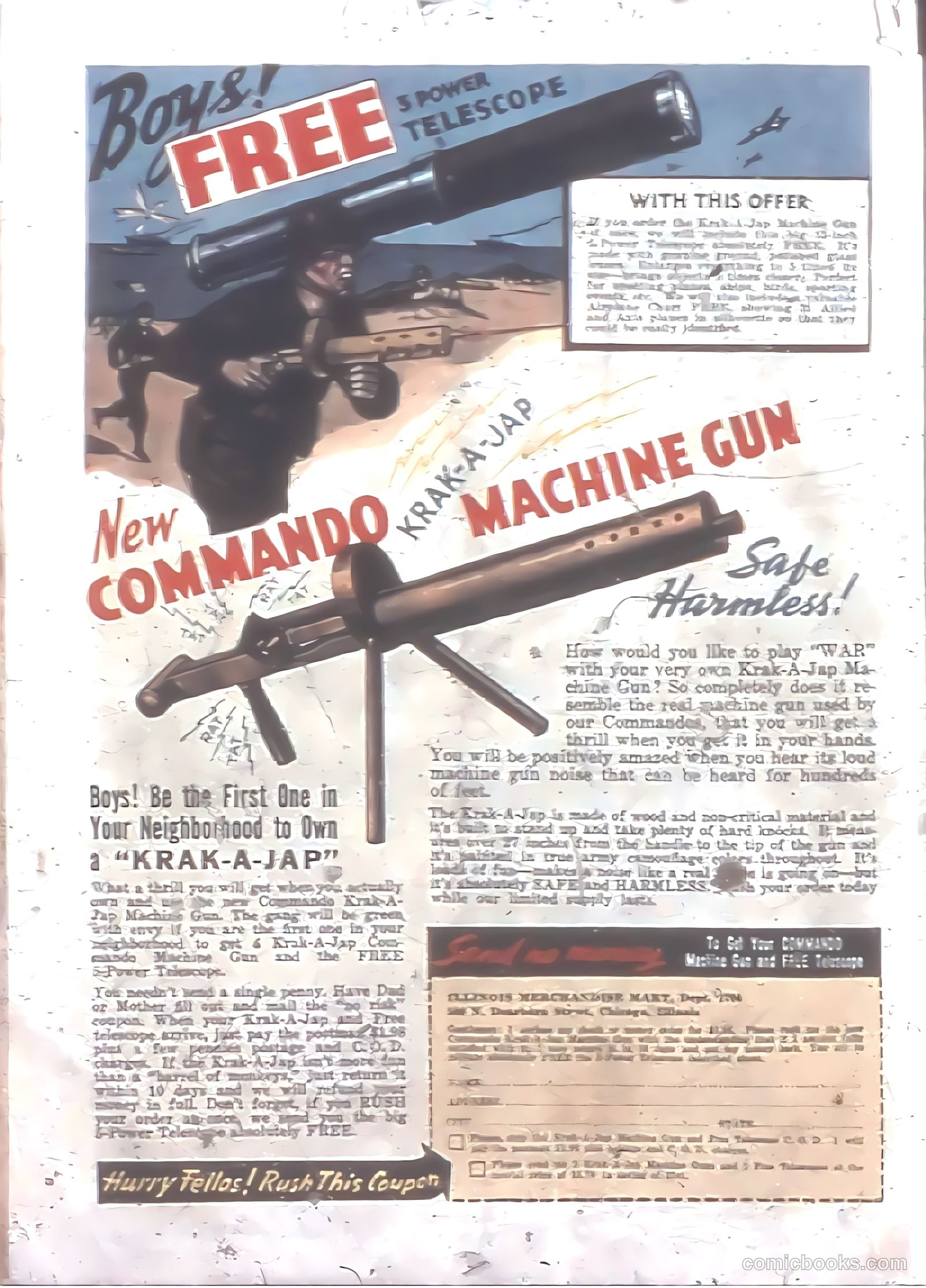 Air Fighters Comics #12 (1943) — page 68 of 68