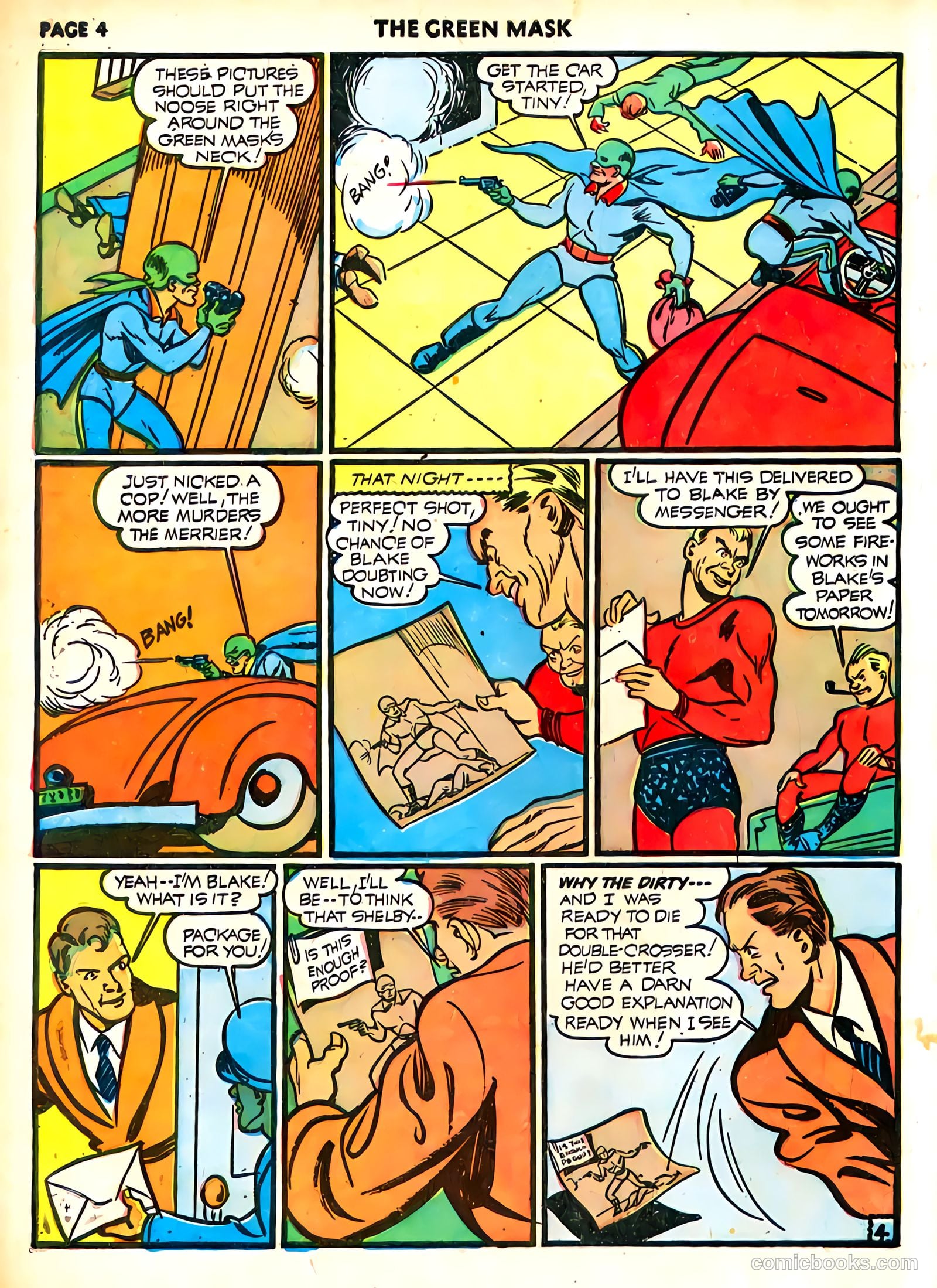 green mask v1 #6 (1941) — page 6 of 69
