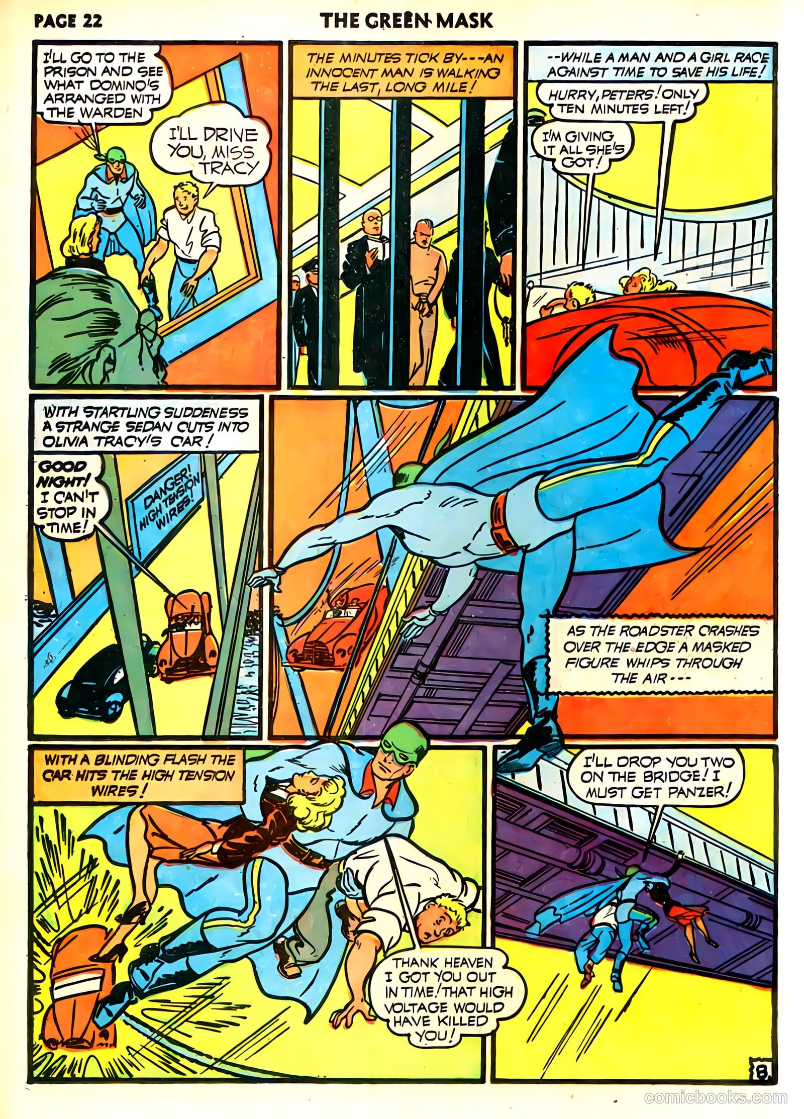 green mask v1 #6 (1941) — page 24 of 69