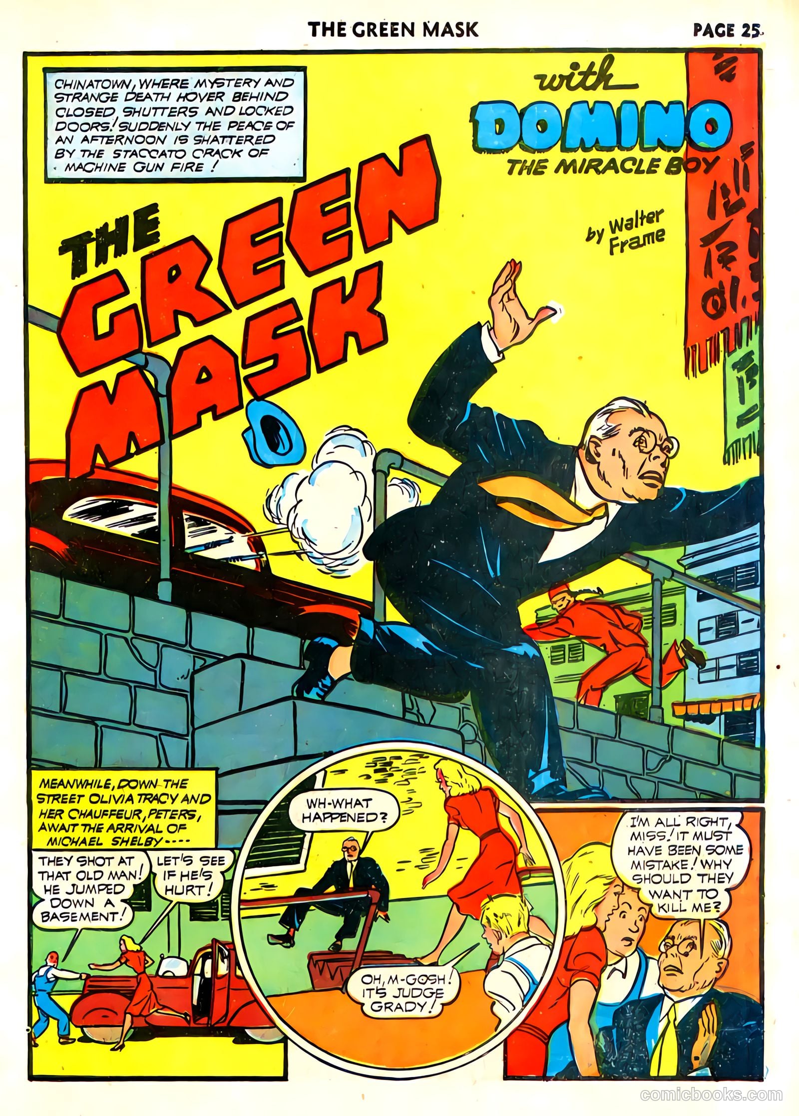 green mask v1 #6 (1941) — page 27 of 69