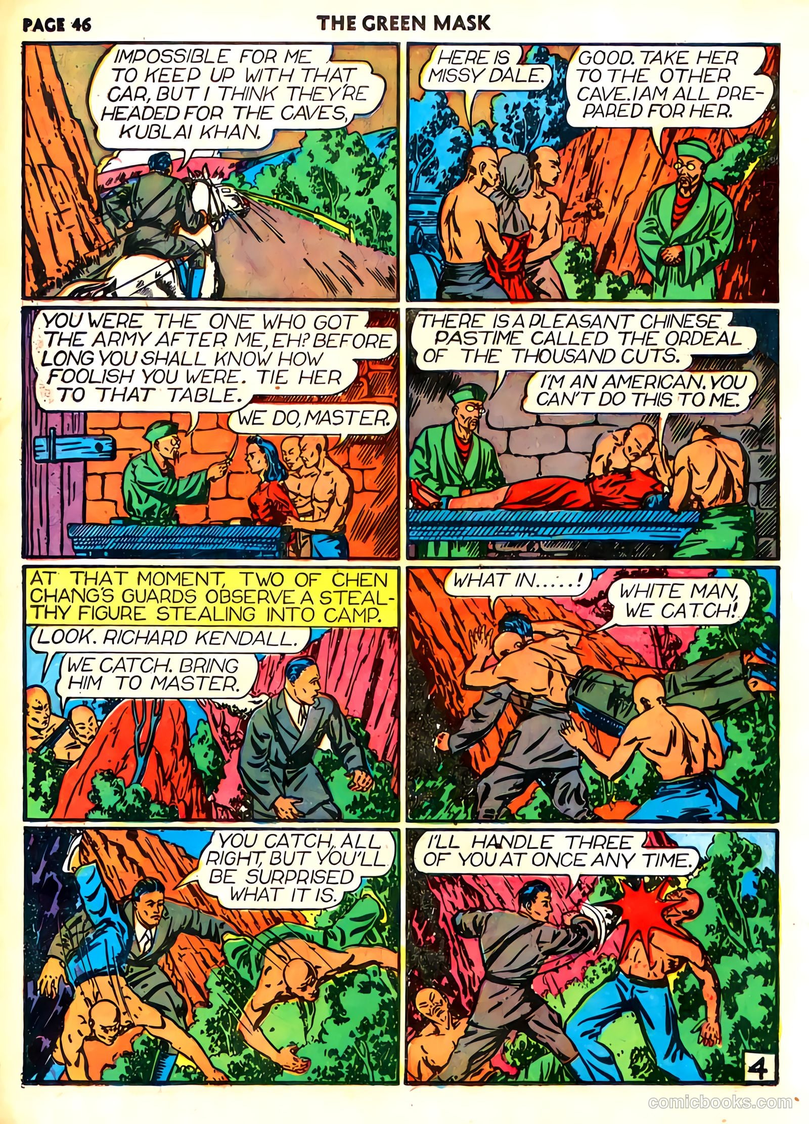 green mask v1 #6 (1941) — page 49 of 69