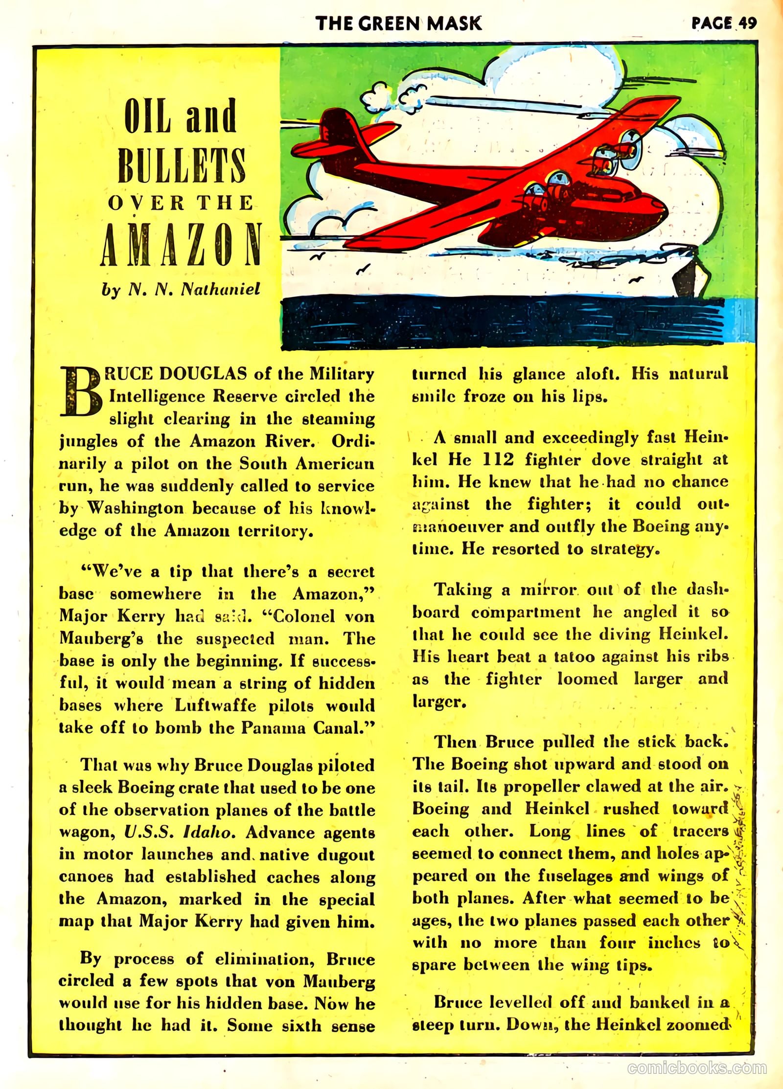 green mask v1 #6 (1941) — page 52 of 69