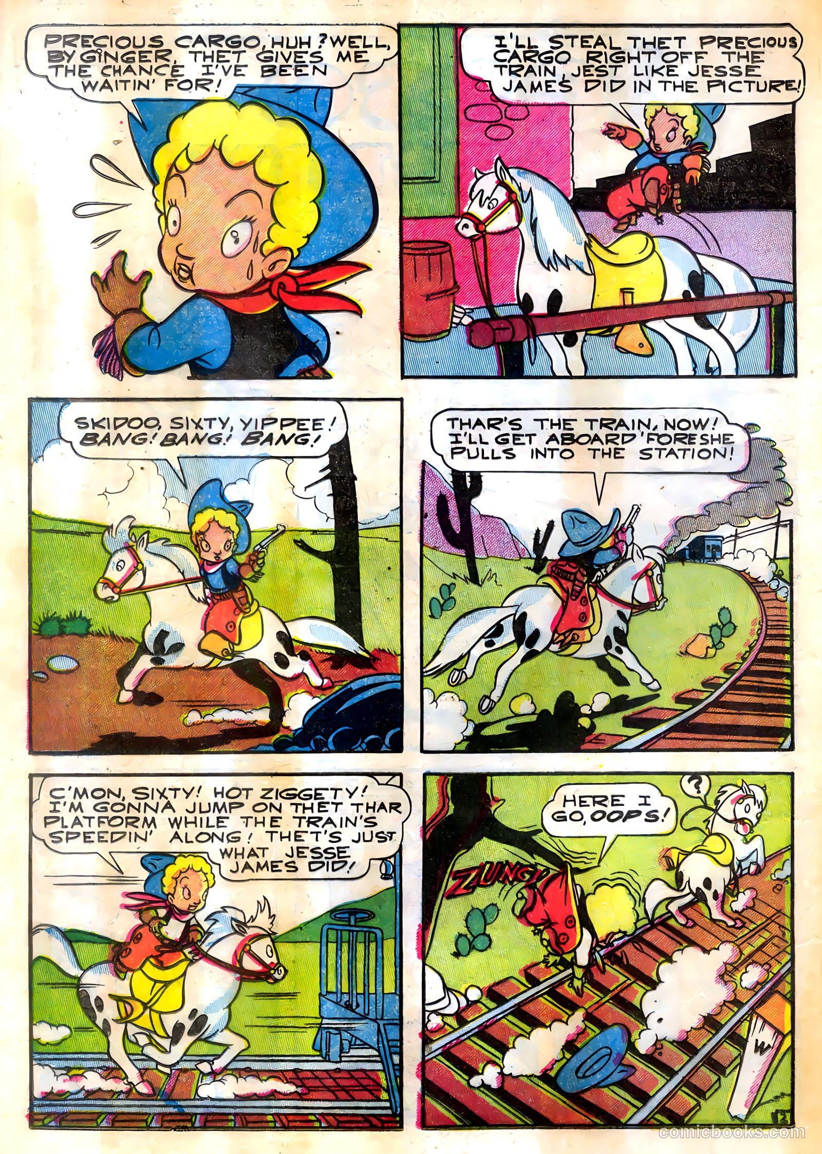 Cowboys 'N' Injuns #8 (1958) — page 4 of 36