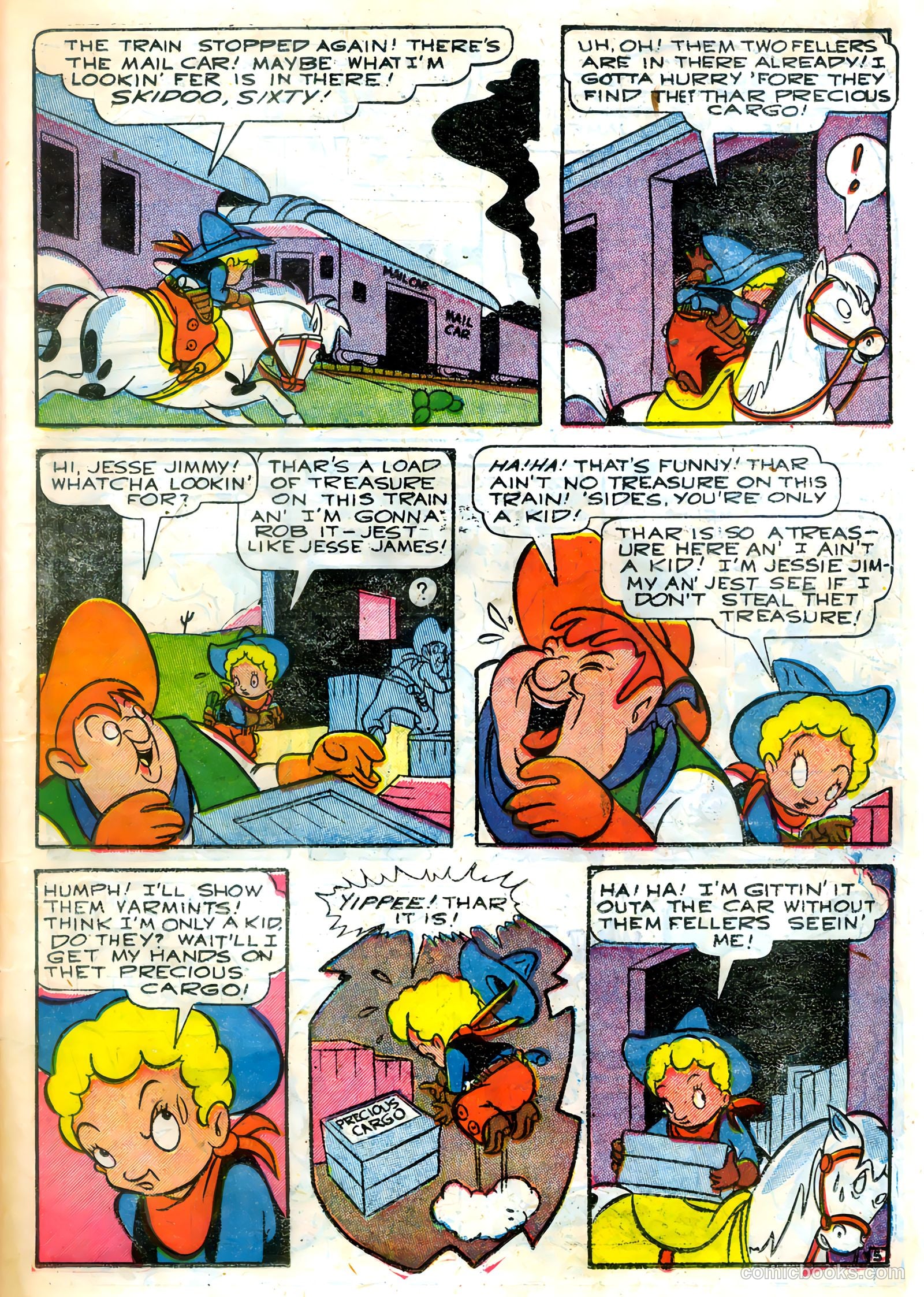 Cowboys 'N' Injuns #8 (1958) — page 7 of 36