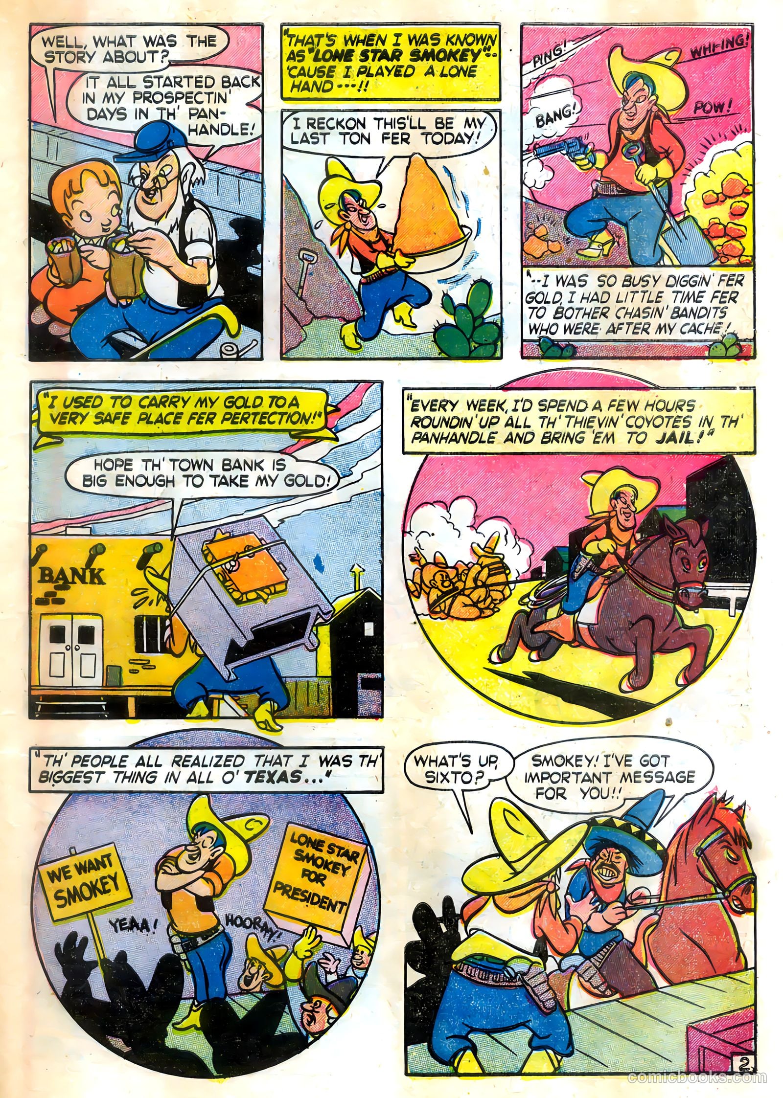 Cowboys 'N' Injuns #8 (1958) — page 11 of 36