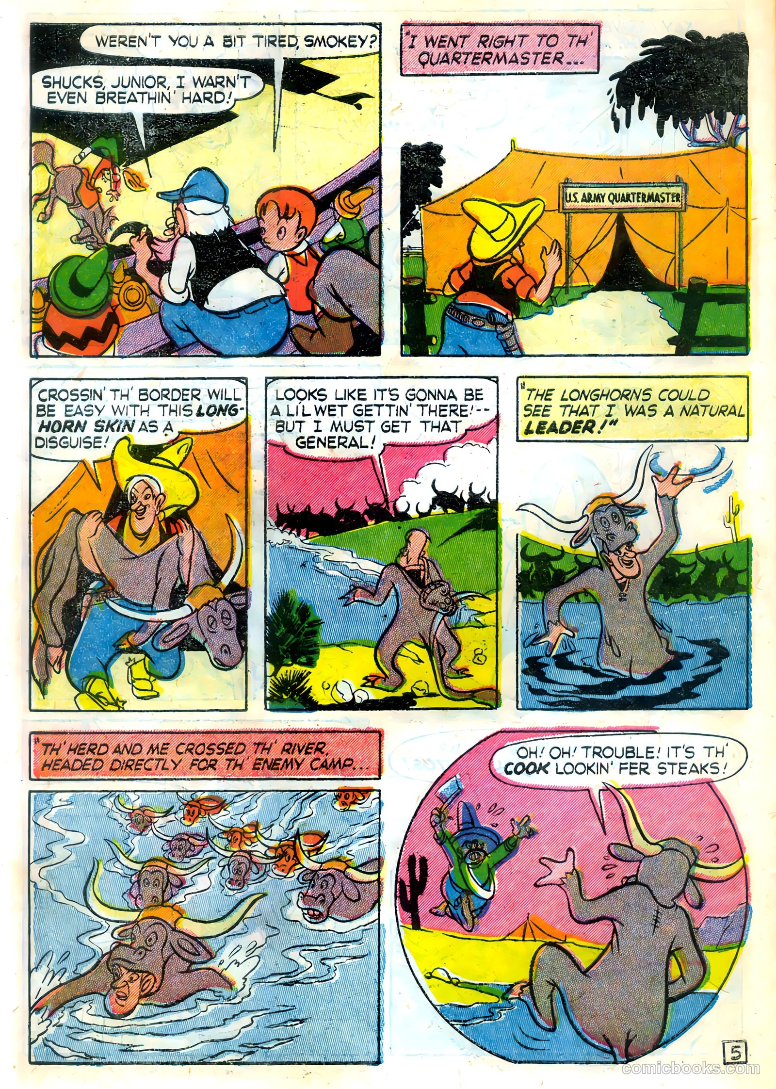 Cowboys 'N' Injuns #8 (1958) — page 14 of 36