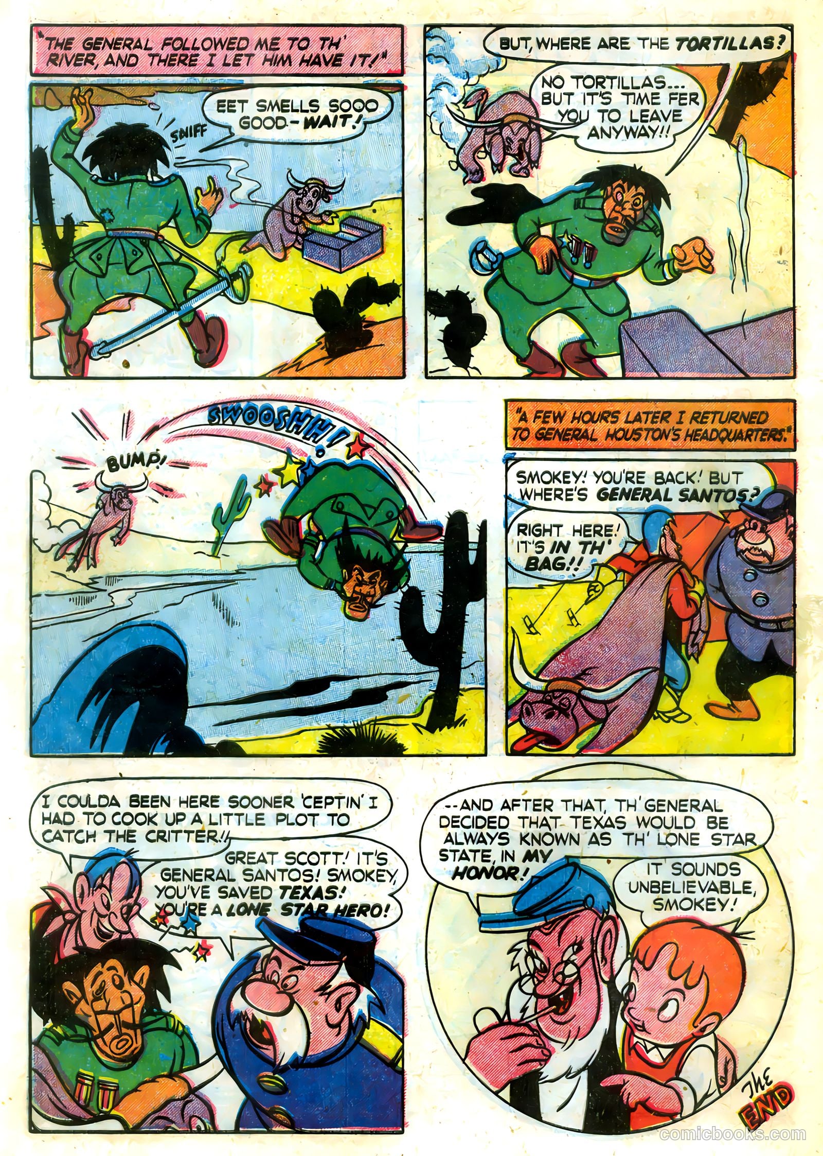 Cowboys 'N' Injuns #8 (1958) — page 16 of 36