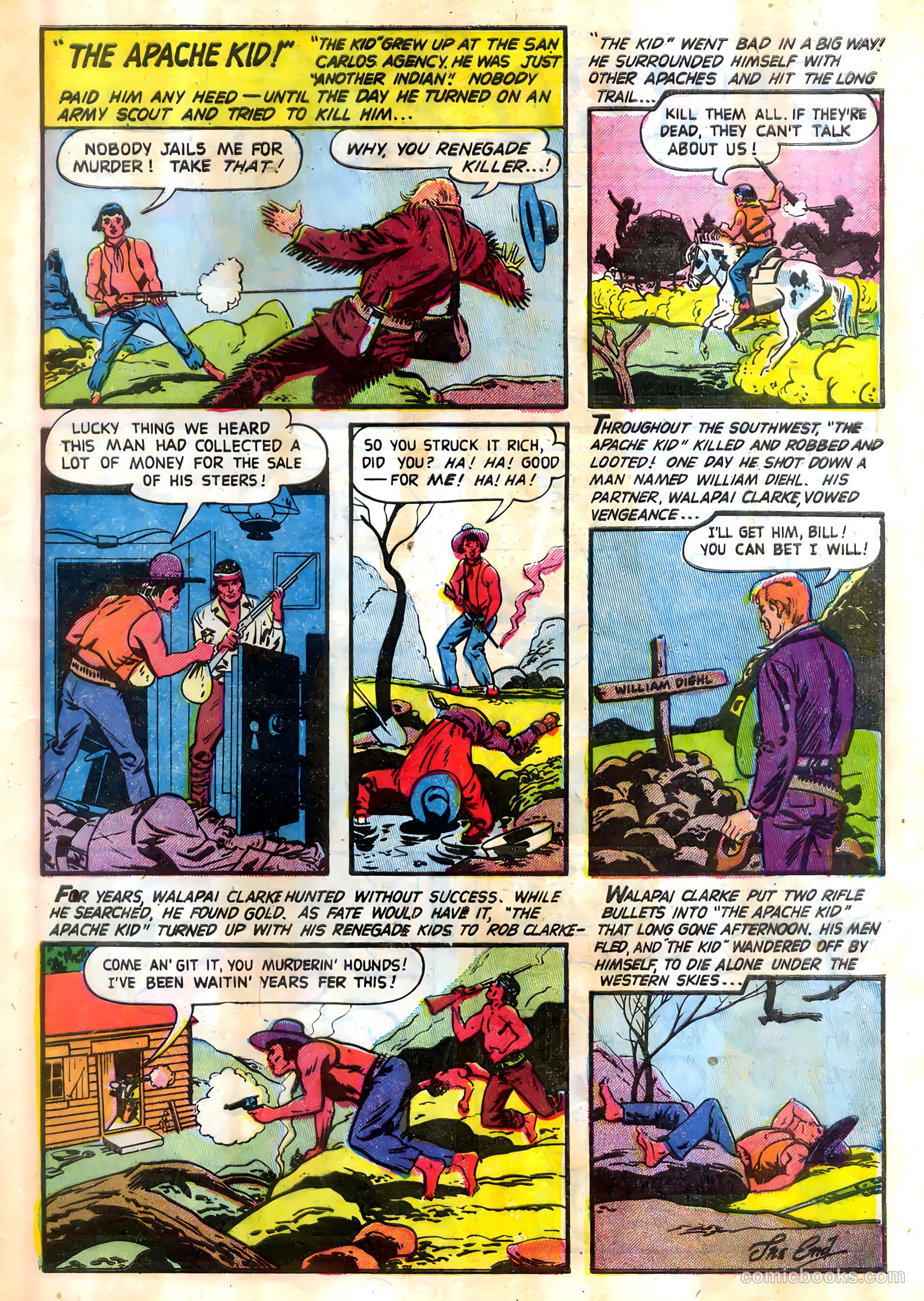 Cowboys 'N' Injuns #8 (1958) — page 17 of 36