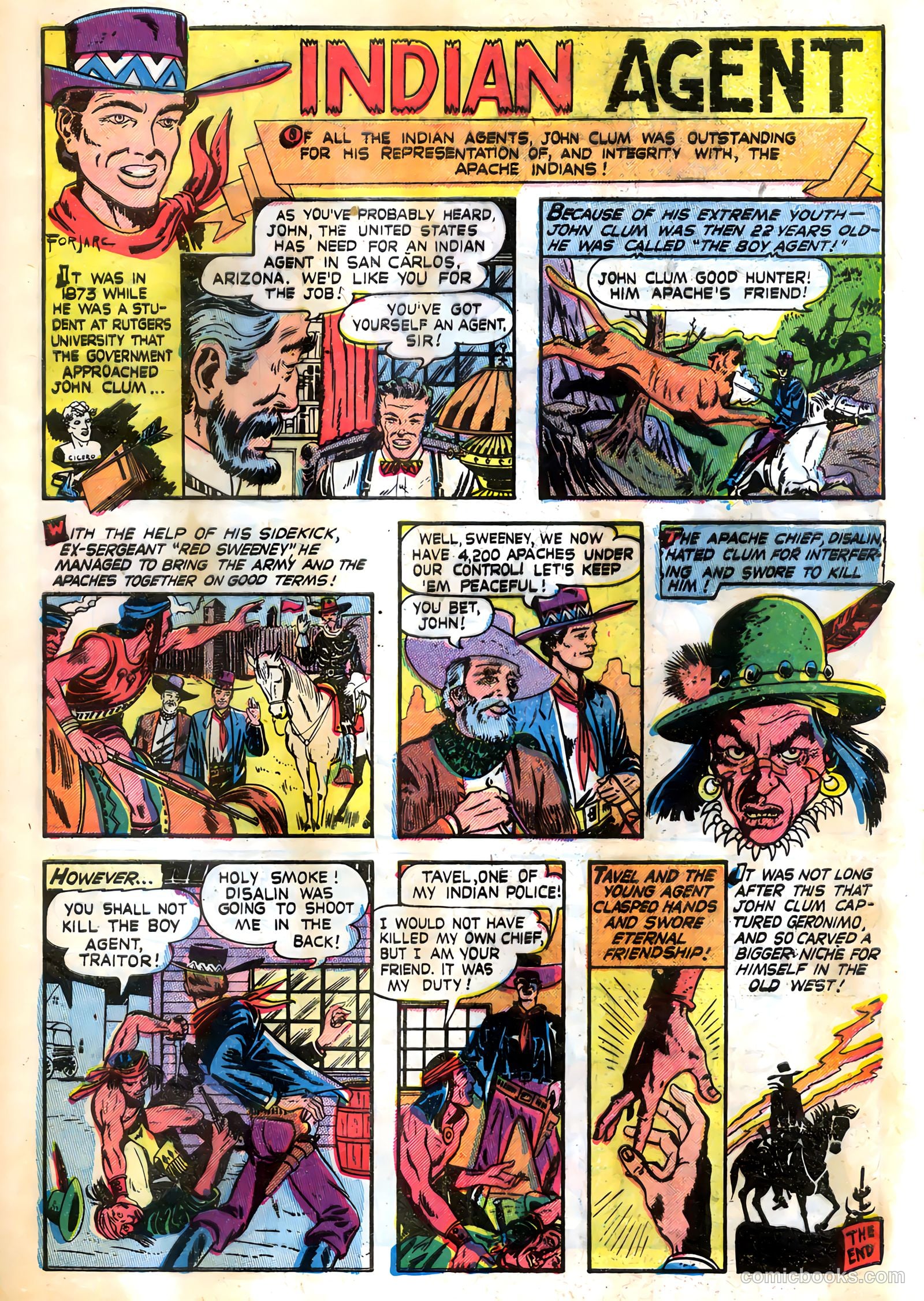 Cowboys 'N' Injuns #8 (1958) — page 25 of 36