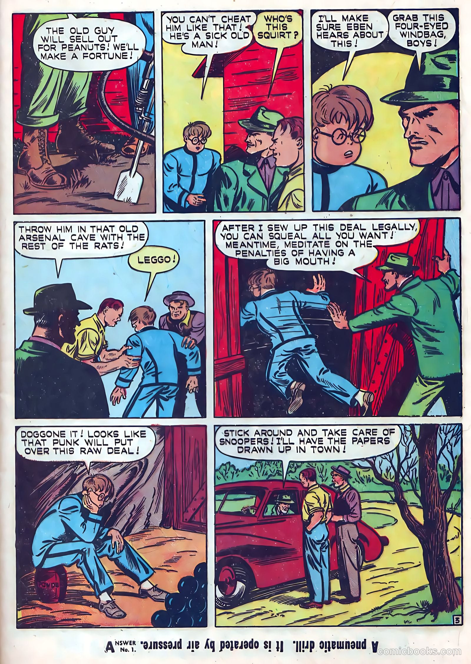 Target Comics #9 (1946) — page 5 of 53