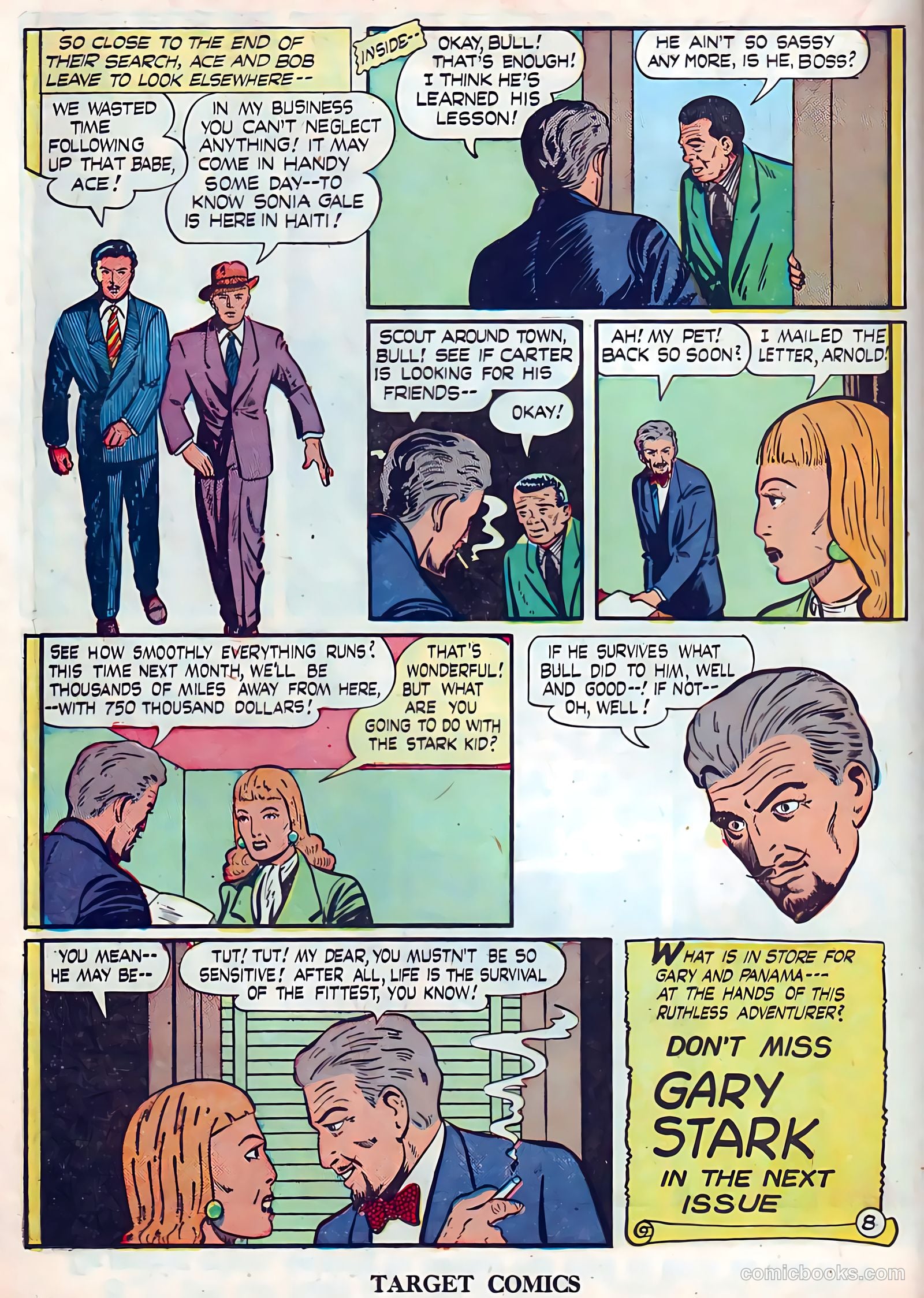Target Comics #9 (1946) — page 20 of 53