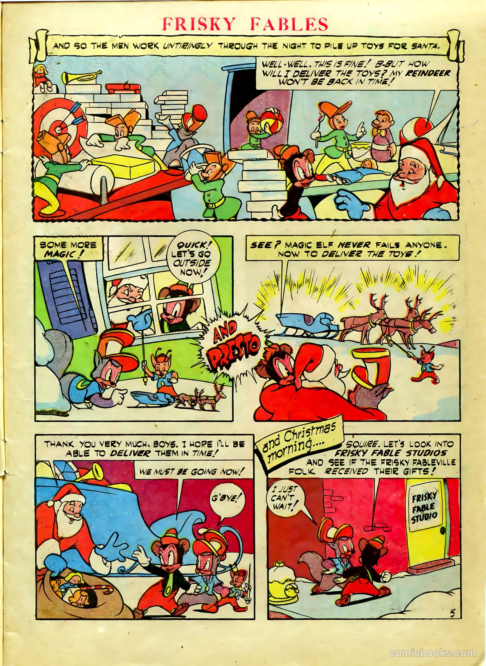 Frisky Fables #10 (1947) — page 7 of 52