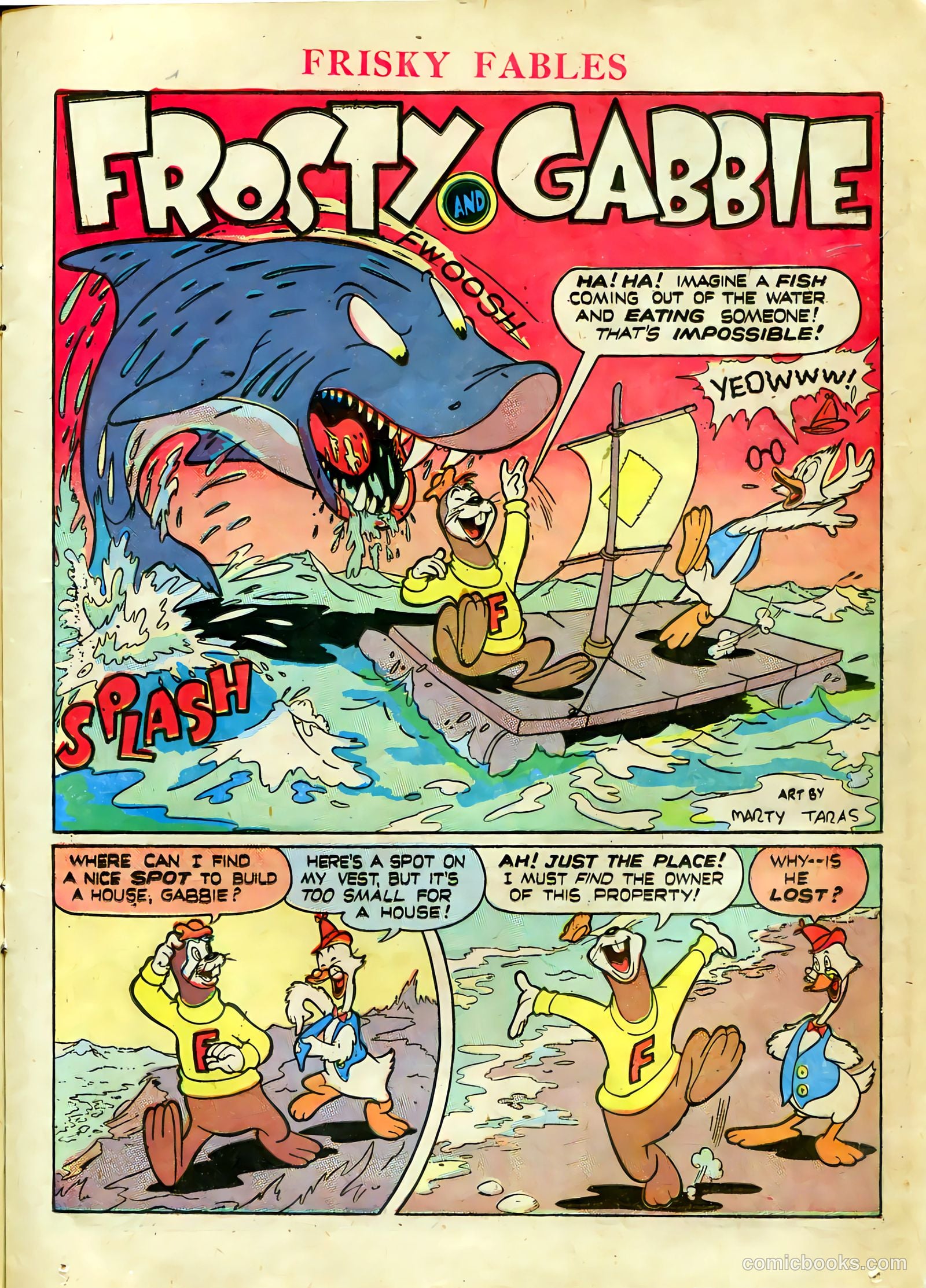 Frisky Fables #10 (1947) — page 19 of 52