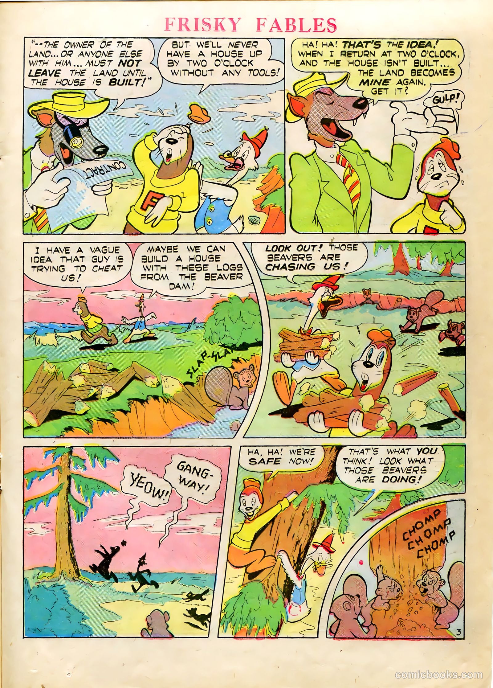 Frisky Fables #10 (1947) — page 21 of 52