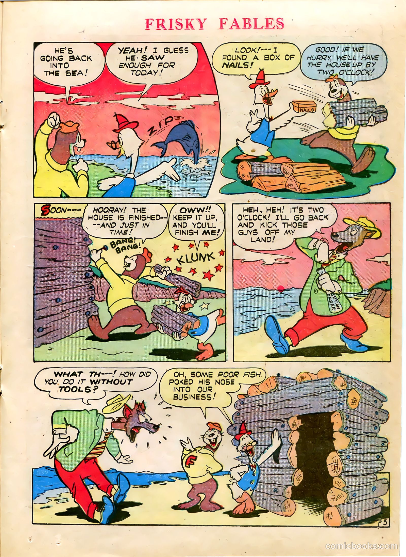 Frisky Fables #10 (1947) — page 23 of 52