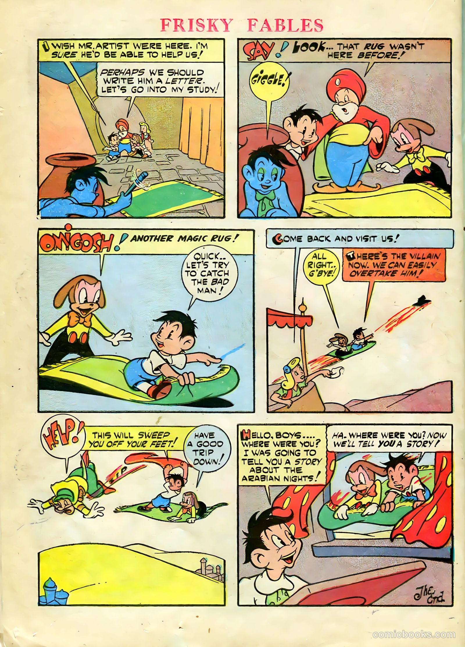 Frisky Fables #10 (1947) — page 30 of 52