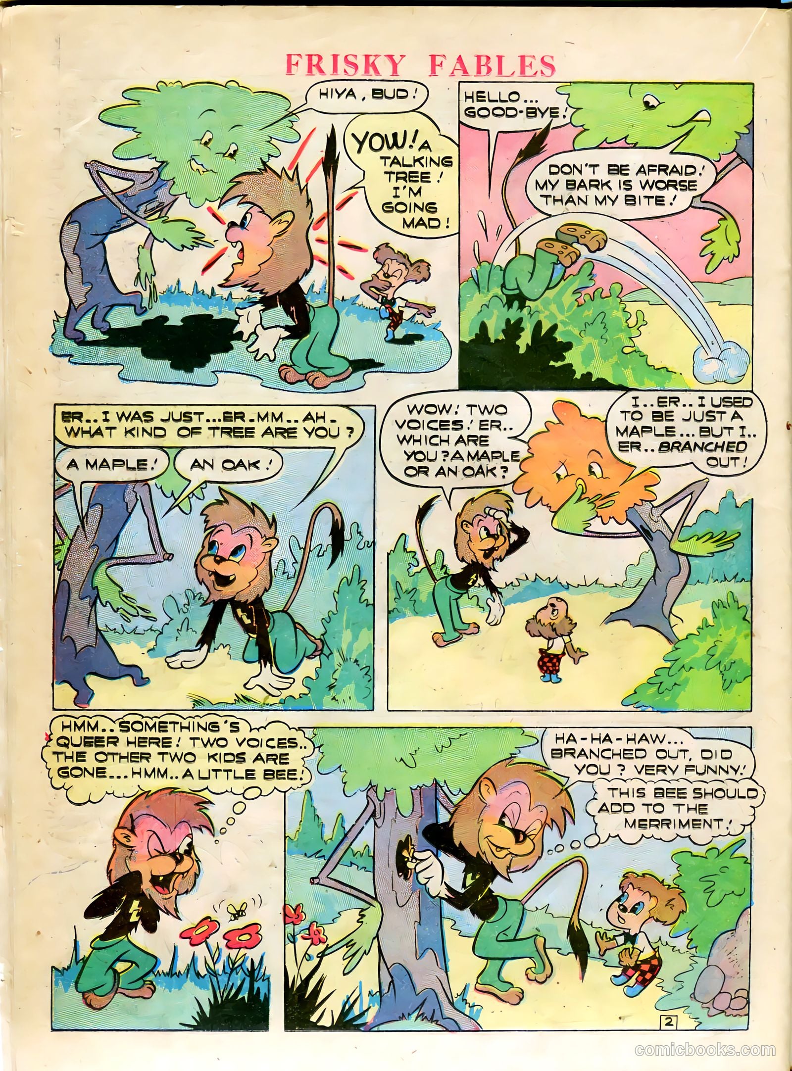 Frisky Fables #10 (1947) — page 32 of 52