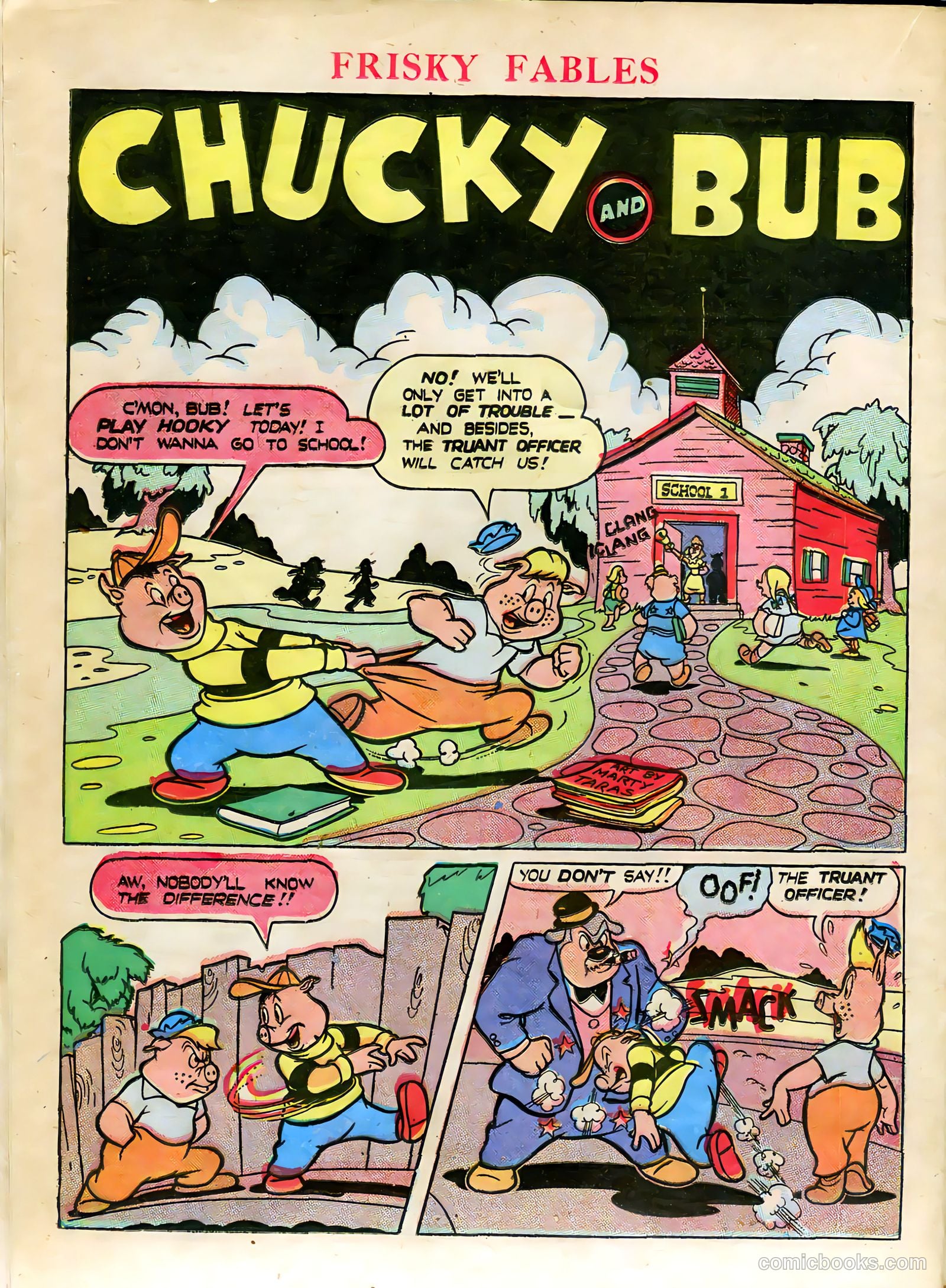 Frisky Fables #10 (1947) — page 34 of 52