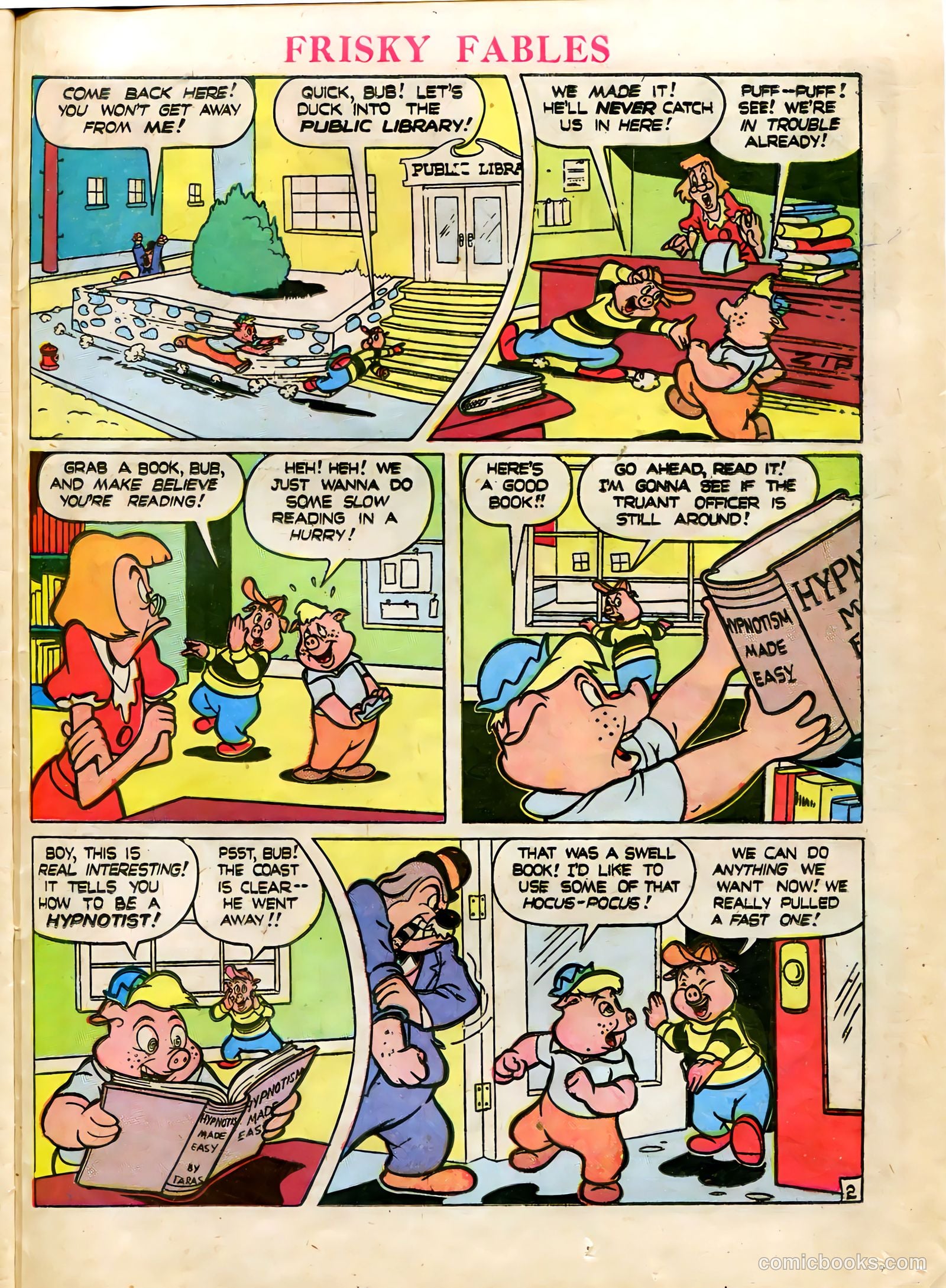 Frisky Fables #10 (1947) — page 35 of 52