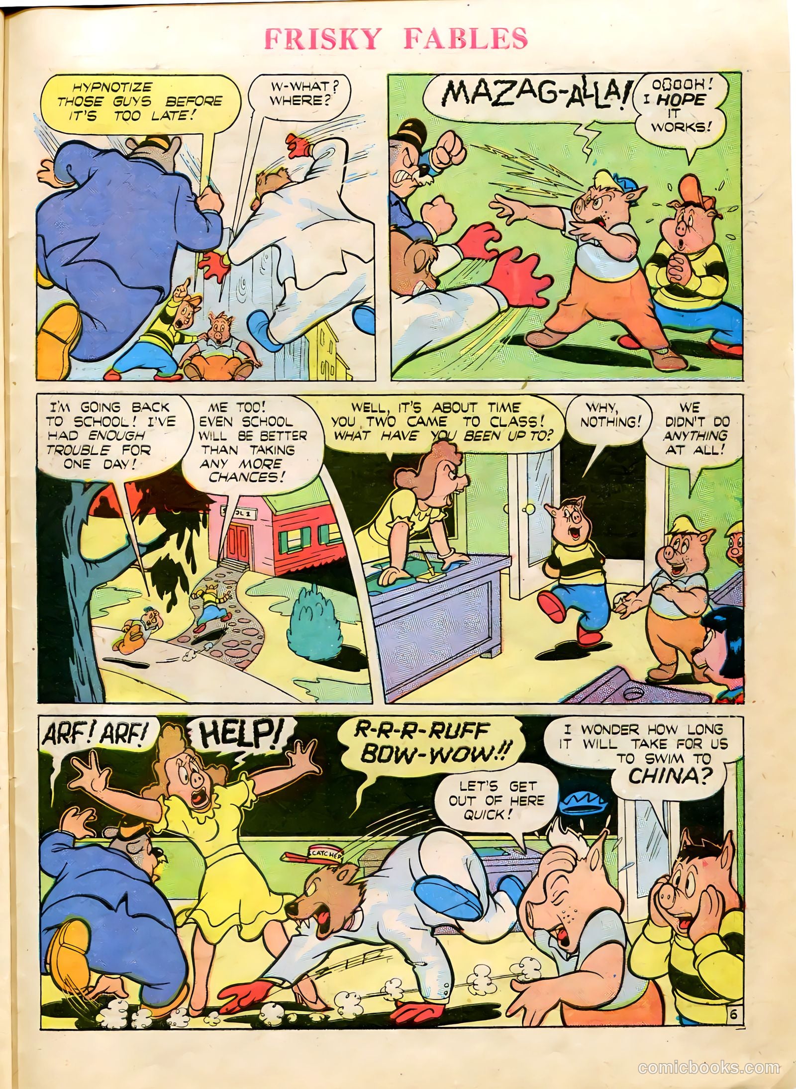 Frisky Fables #10 (1947) — page 39 of 52