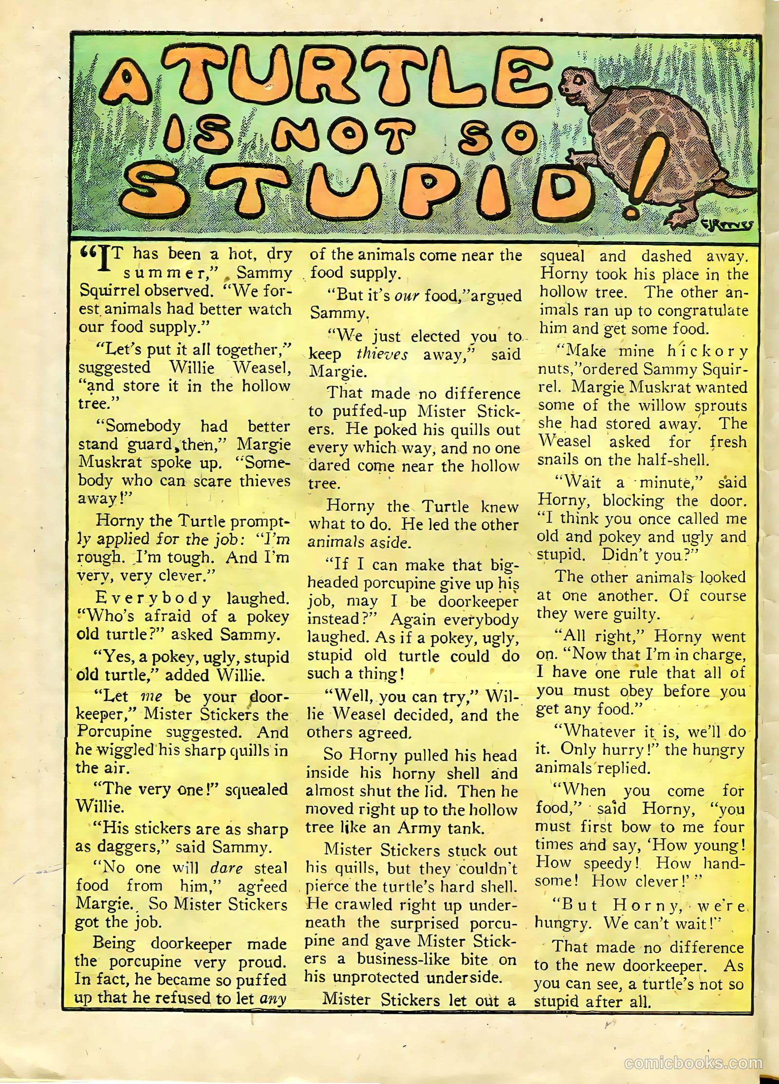Frisky Fables #10 (1947) — page 42 of 52
