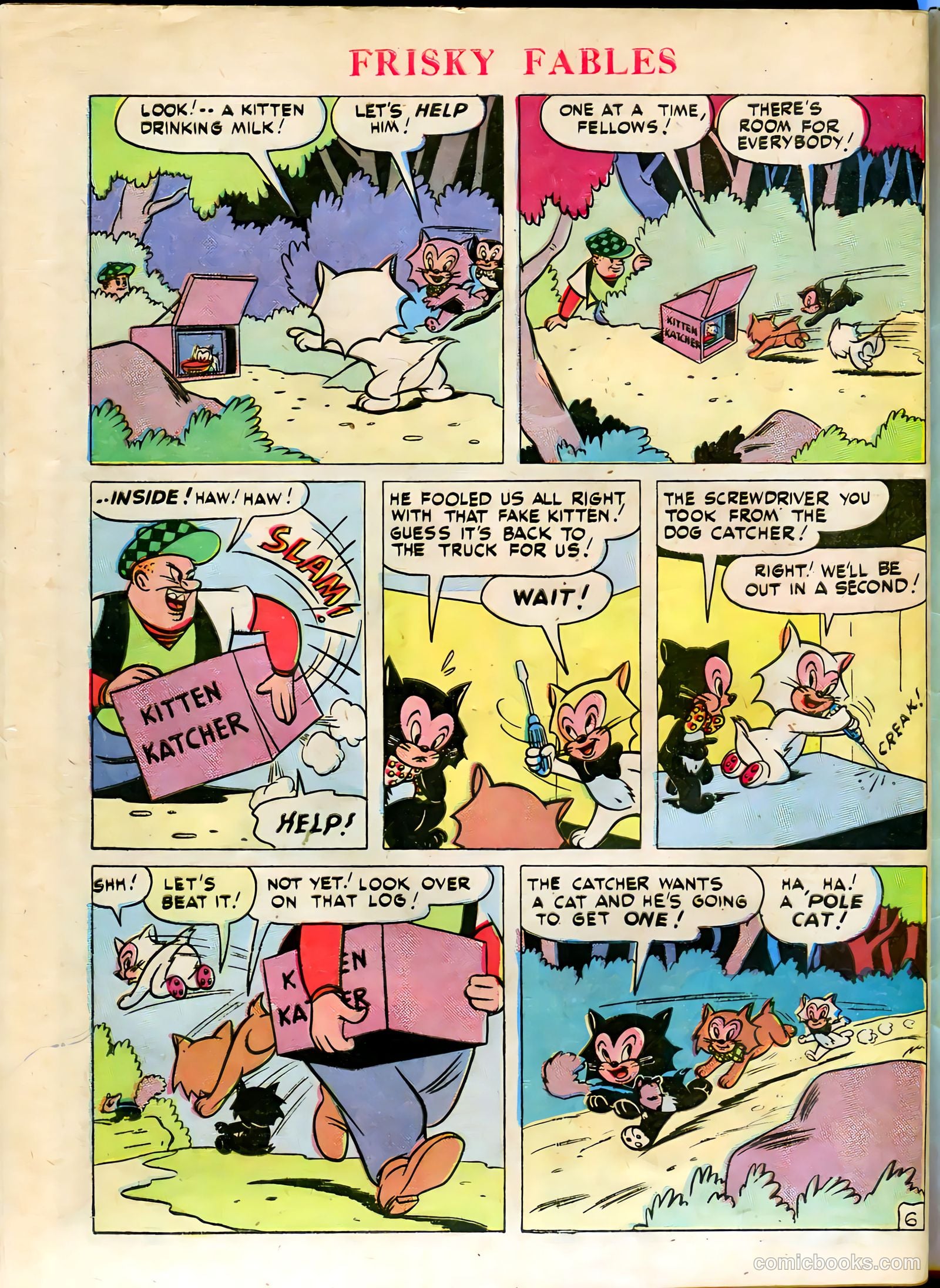 Frisky Fables #10 (1947) — page 48 of 52