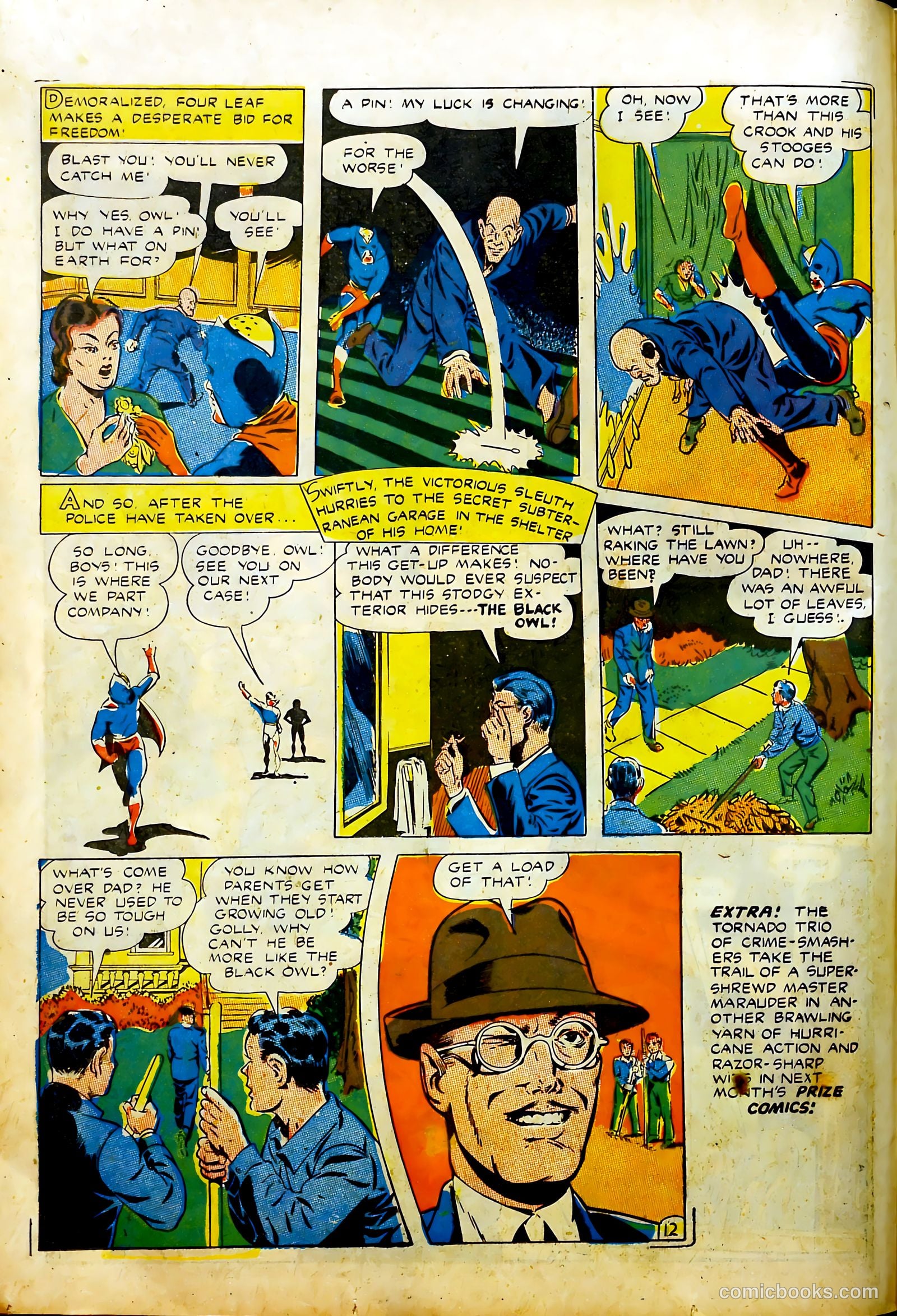 Prize Comics #35 (1940) — page 14 of 61