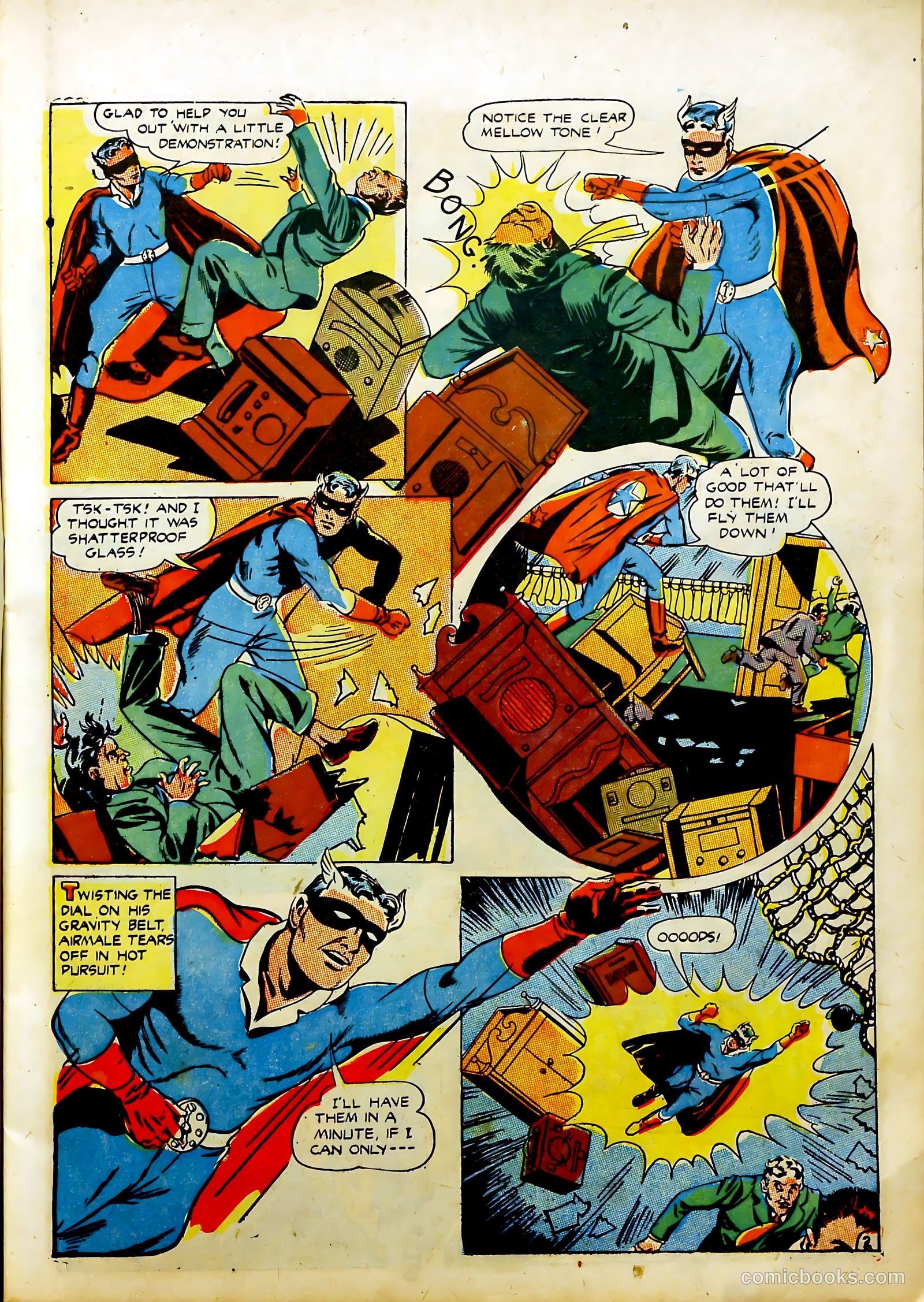 Prize Comics #35 (1940) — page 17 of 61
