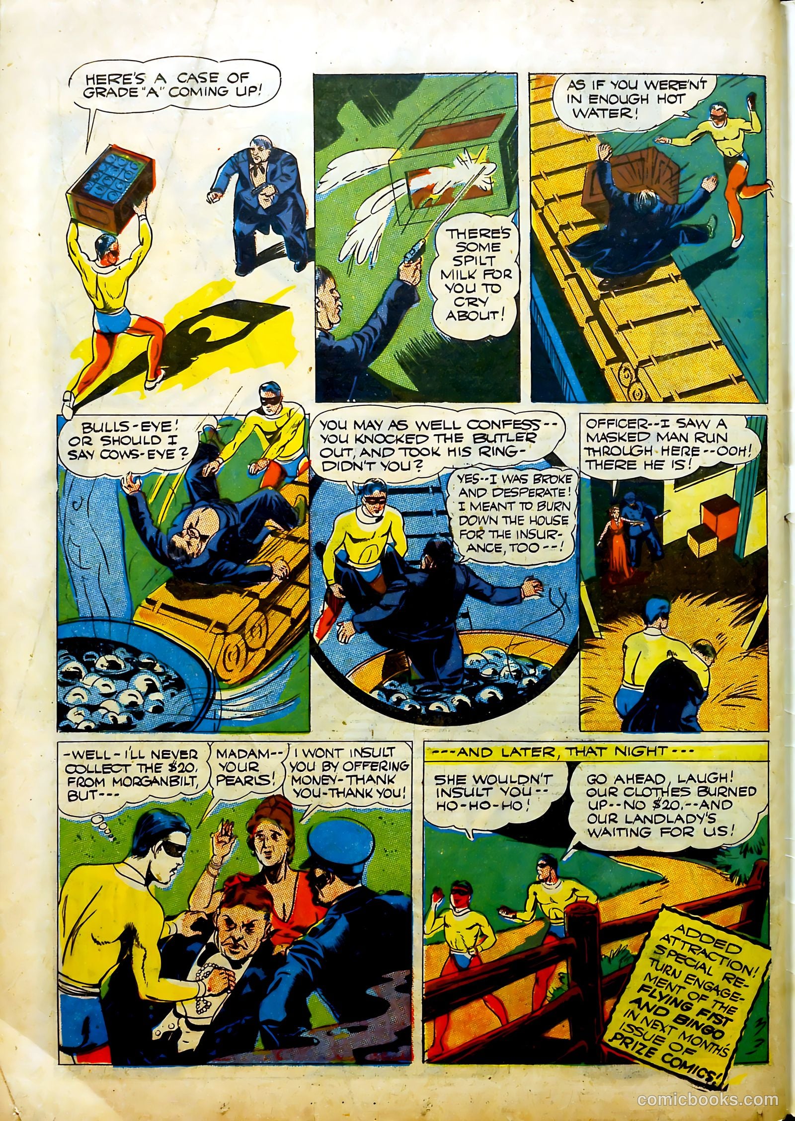 Prize Comics #35 (1940) — page 58 of 61