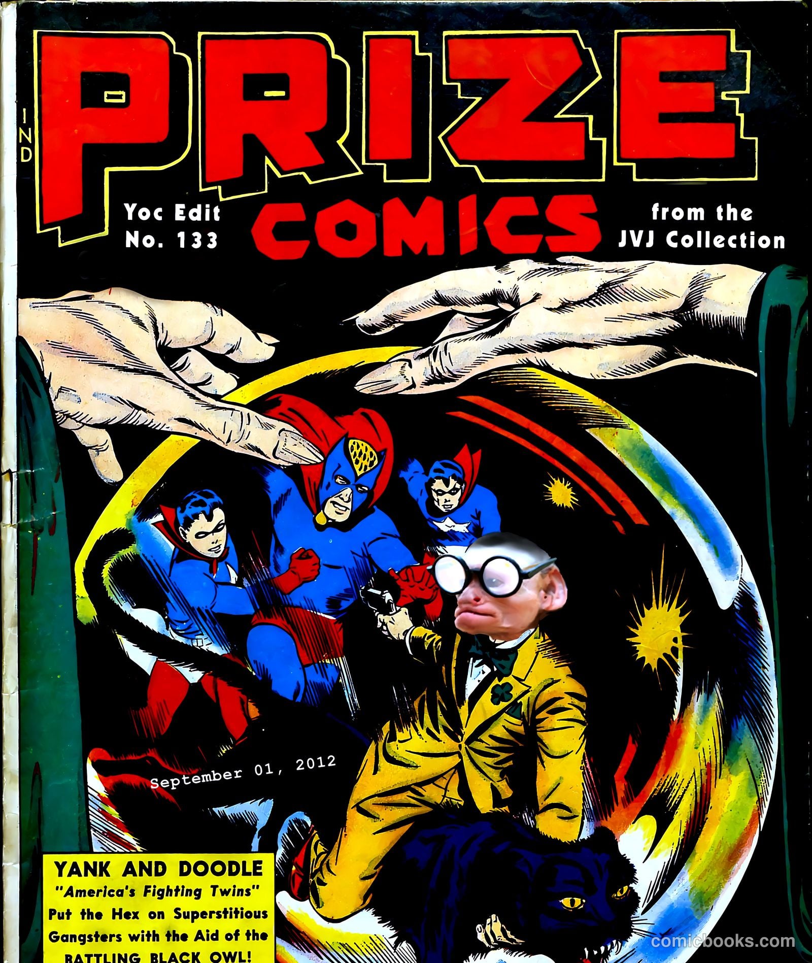 Prize Comics #35 (1940) — page 61 of 61