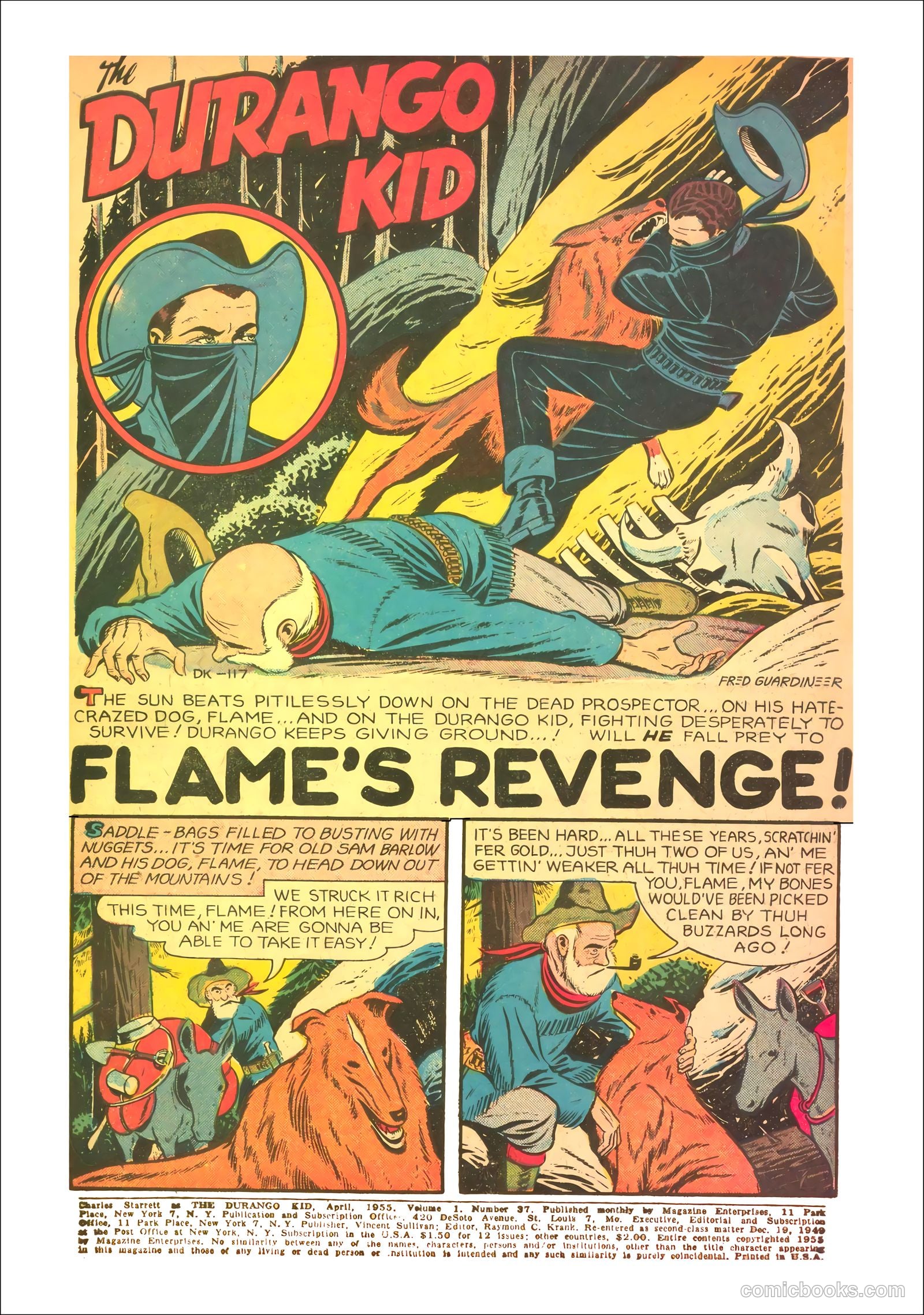 Durango Kid #35 (1955) — page 3 of 36