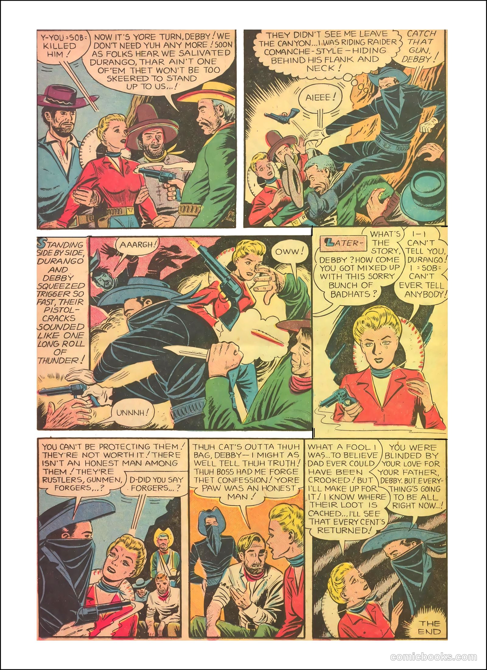 Durango Kid #35 (1955) — page 16 of 36