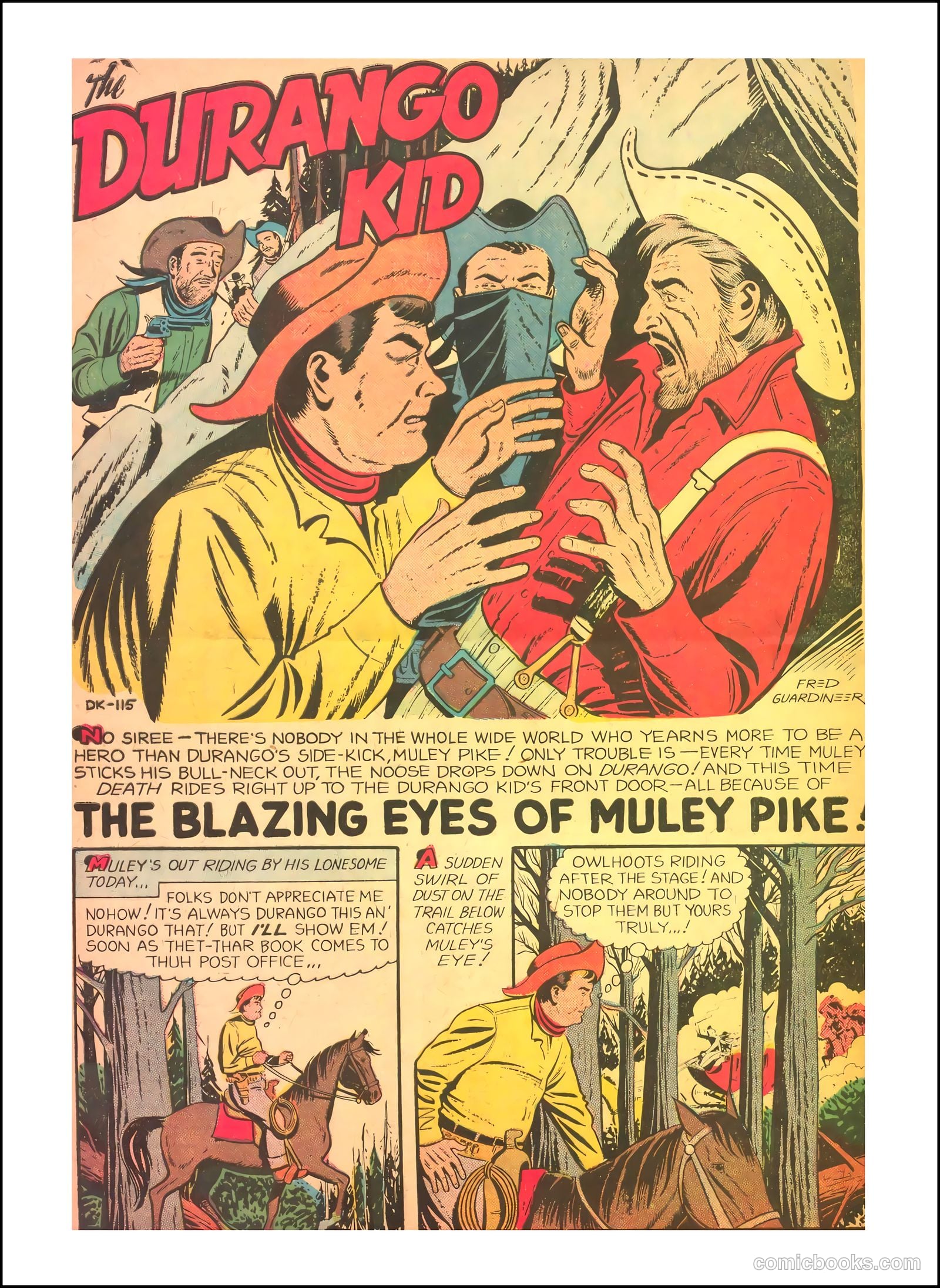 Durango Kid #35 (1955) — page 28 of 36