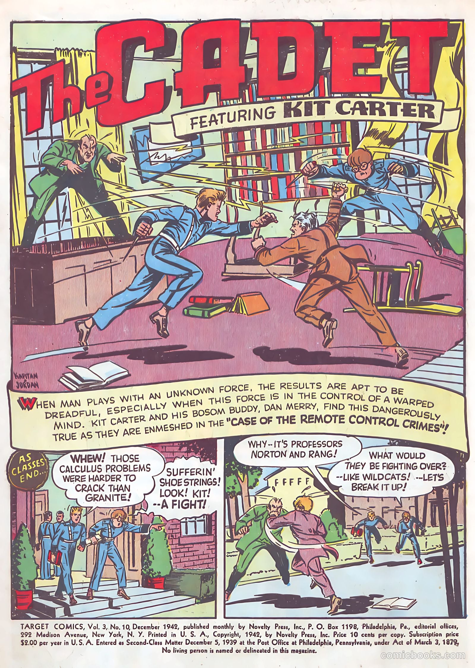 Target Comics #10 (1946) — page 3 of 68
