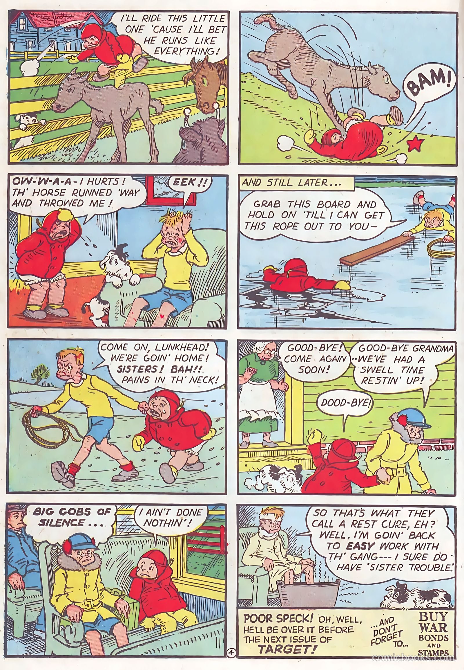 Target Comics #10 (1946) — page 32 of 68